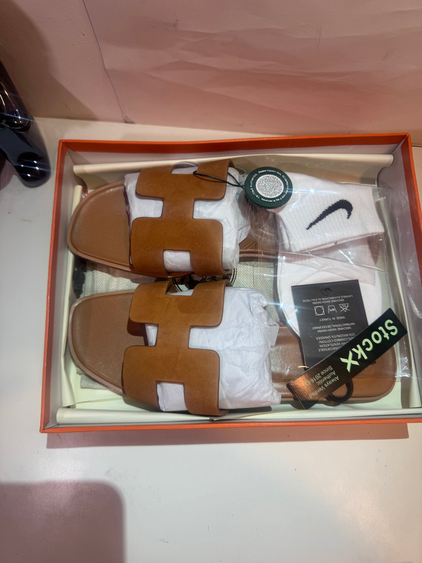 Hermes Slides Brown (Odmah Dostupne) br 42 Elephand.shoes