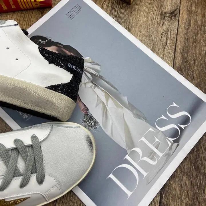 Golden Goose Gold / Black Elephand.shoes