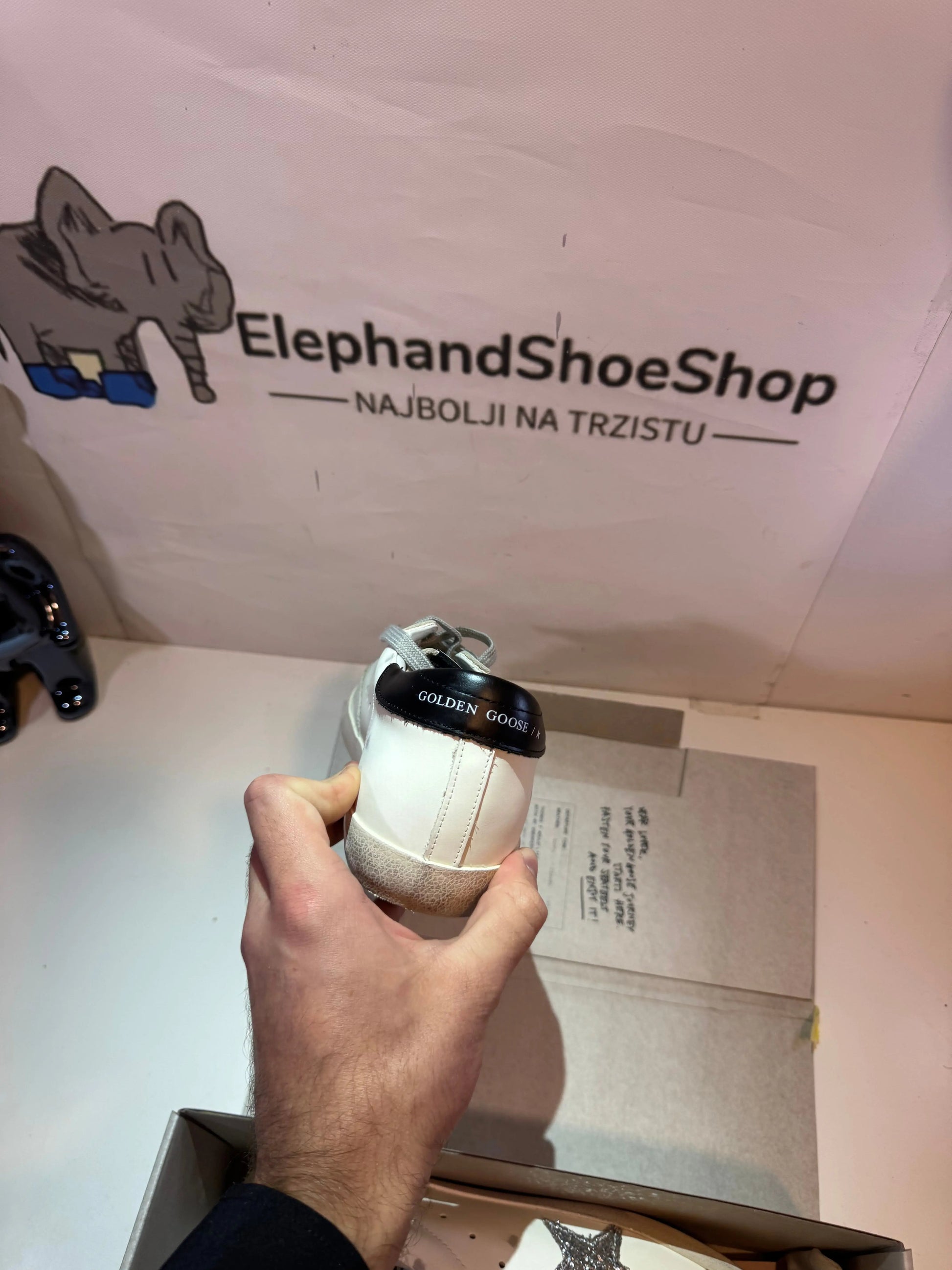 Golden Goose Silver/Black (Odmah dostupne) br 39 Elephand.shoes