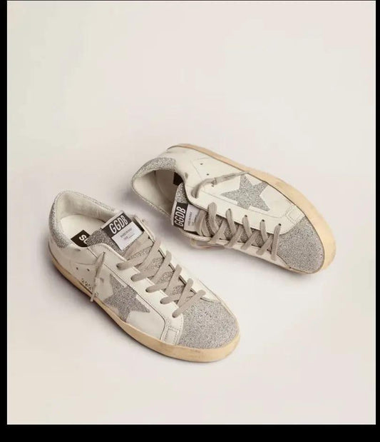 Golden Goose Silver Elephand.shoes