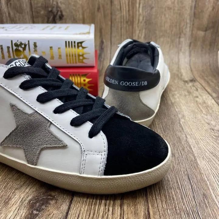 Golden Goose White /Black Elephand.shoes