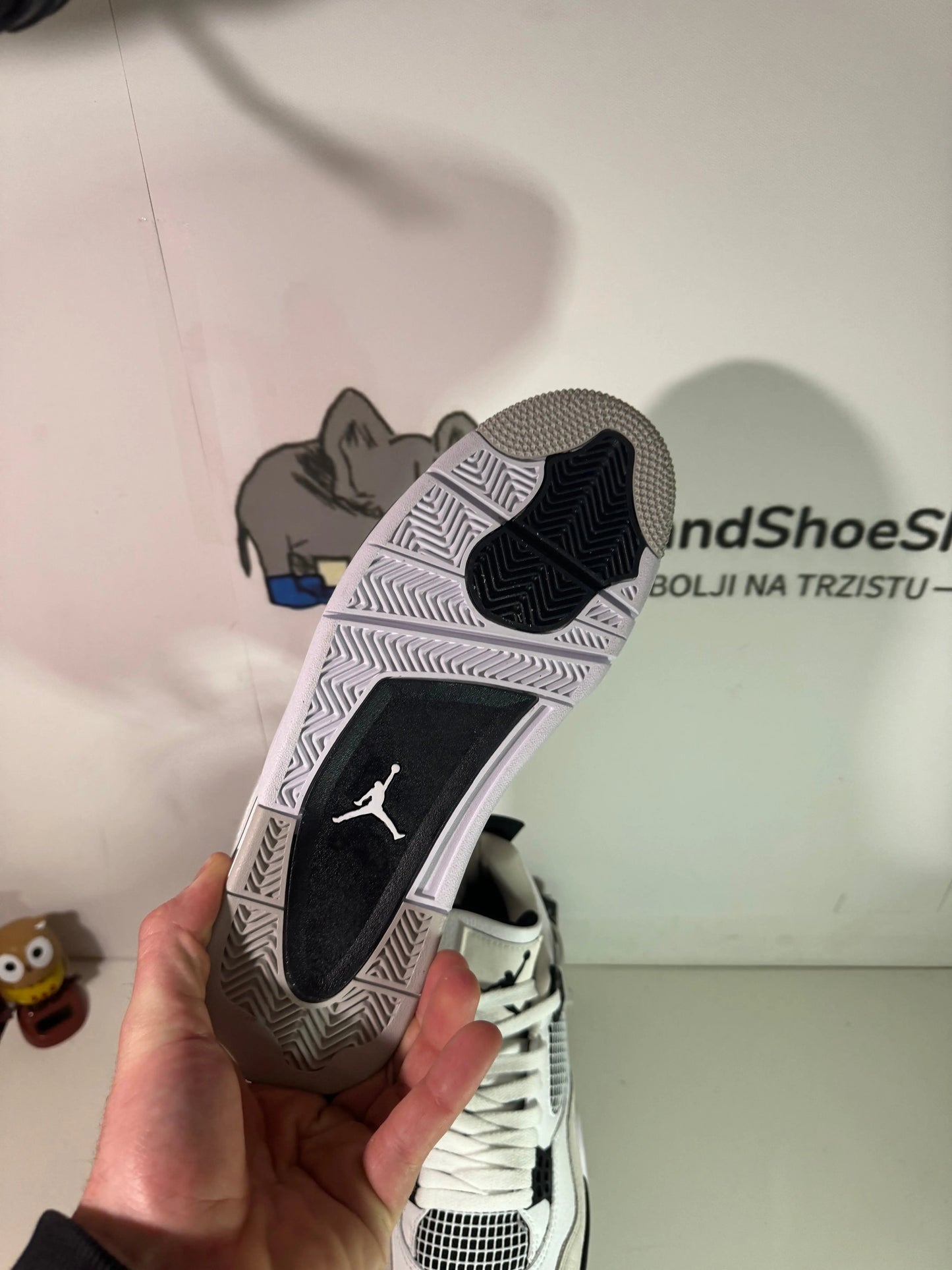 Jorda 4 Military Black (Odmah Dostupne)br 37.5 39 40 42.5 45 Elephand.shoes