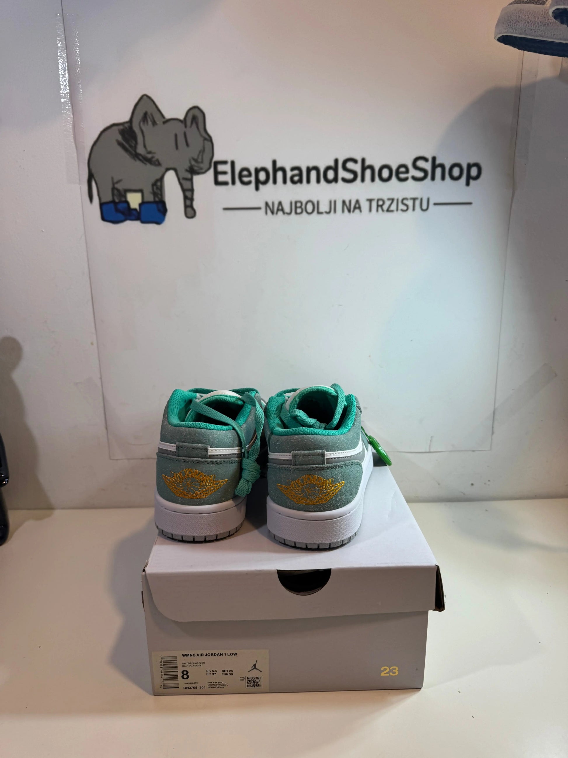 Jordan 1 Low Oreen (Odmah Dostupne) br 39 Elephand.shoes