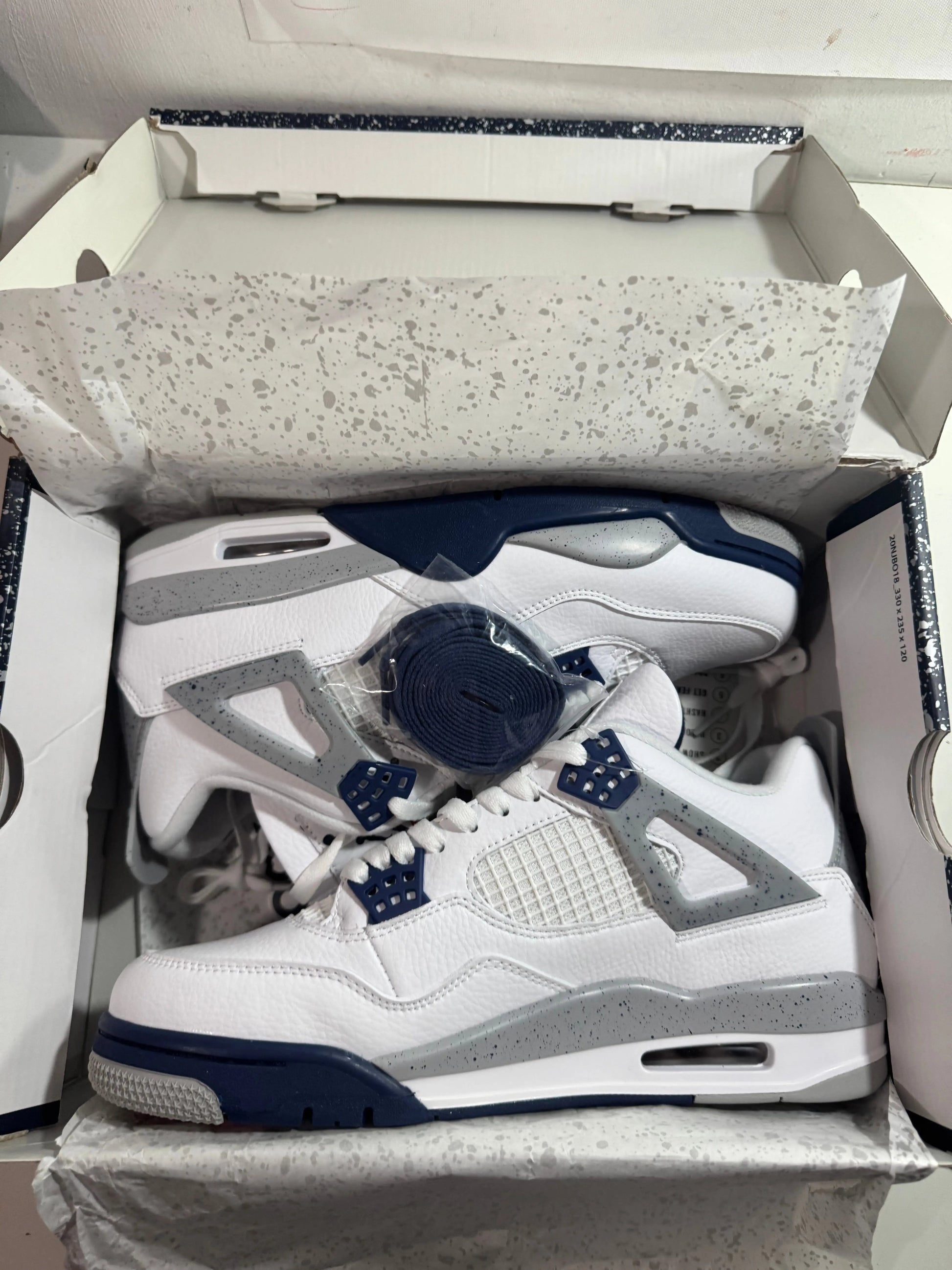 Jordan 4 Navy (Odmah Dostupne)br 36 Elephand.shoes
