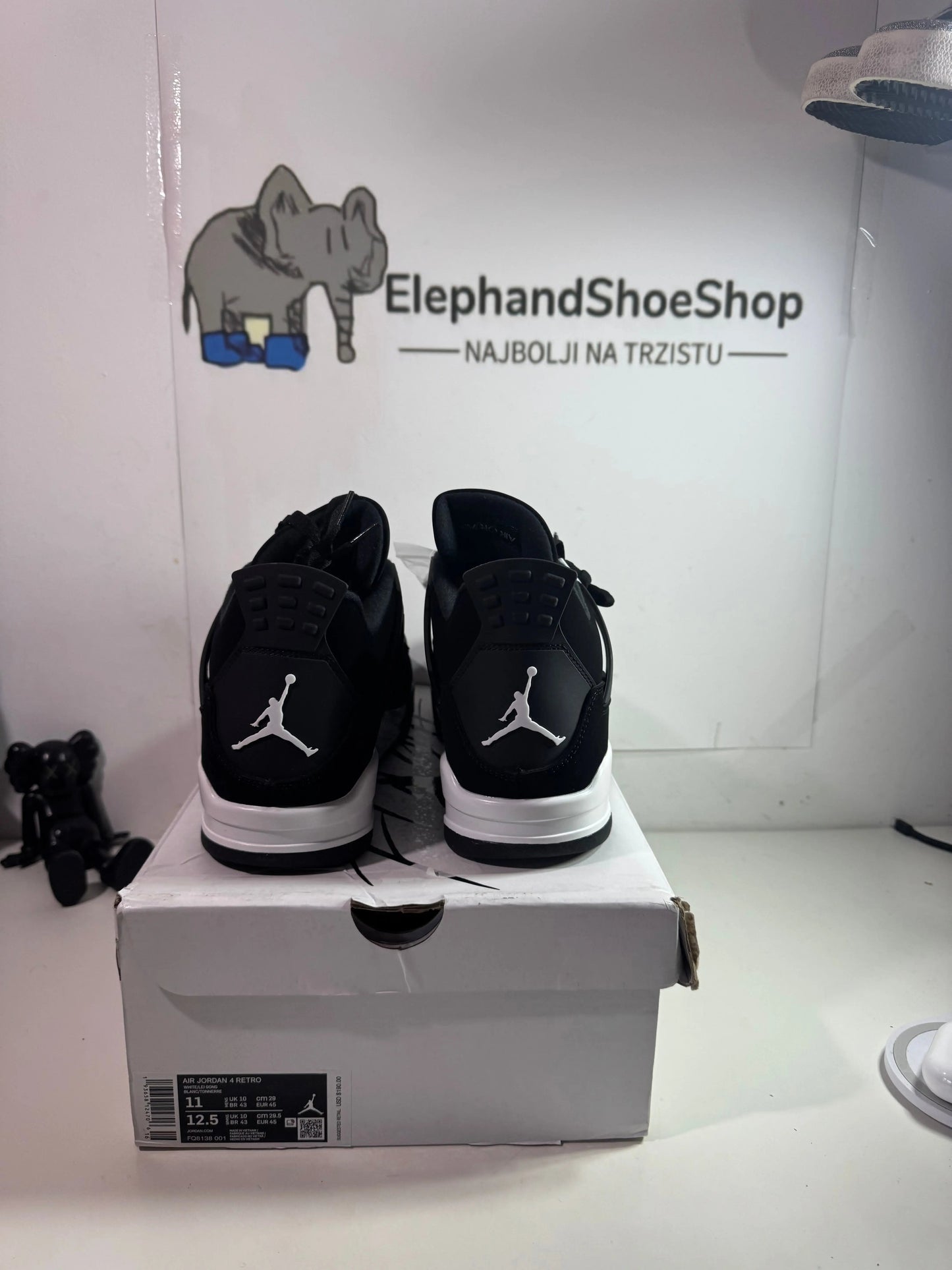 Jordan 4 Thunder White (Odmah Dostupne) br 38 45 Elephand.shoes