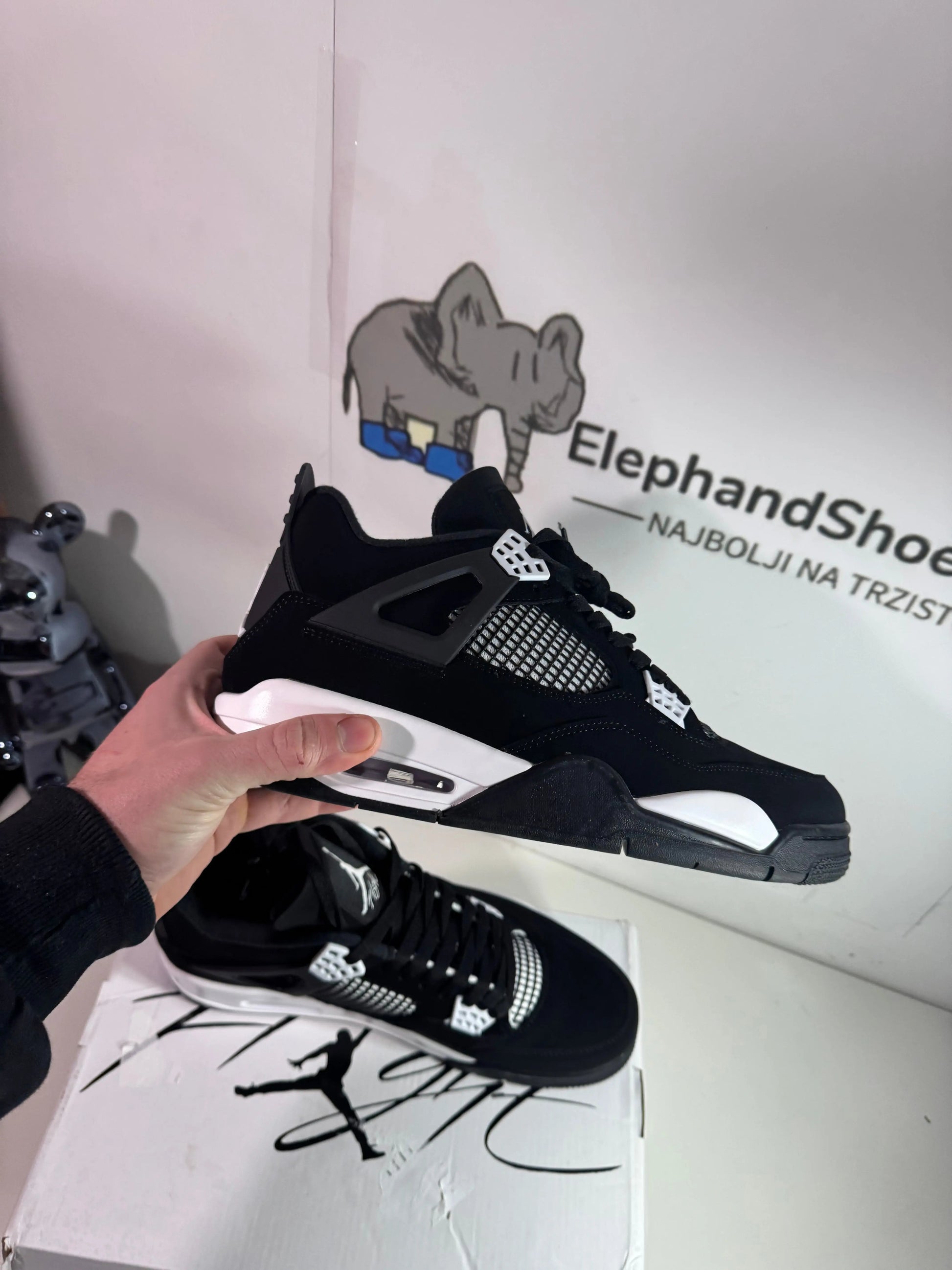 Jordan 4 Thunder White (Odmah Dostupne) br 38 45 Elephand.shoes