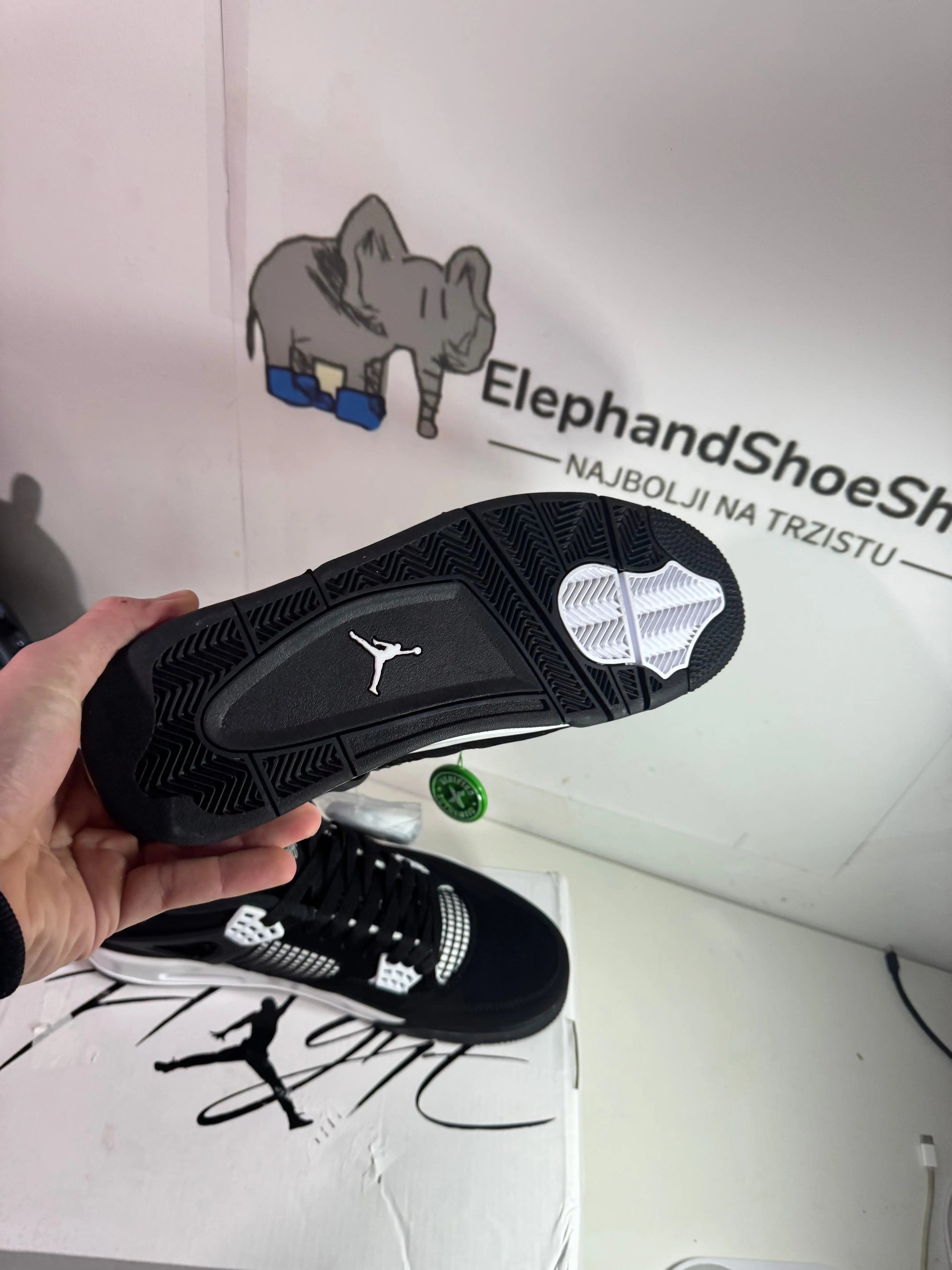 Jordan 4 Thunder White (Odmah Dostupne) br 38 45 Elephand.shoes