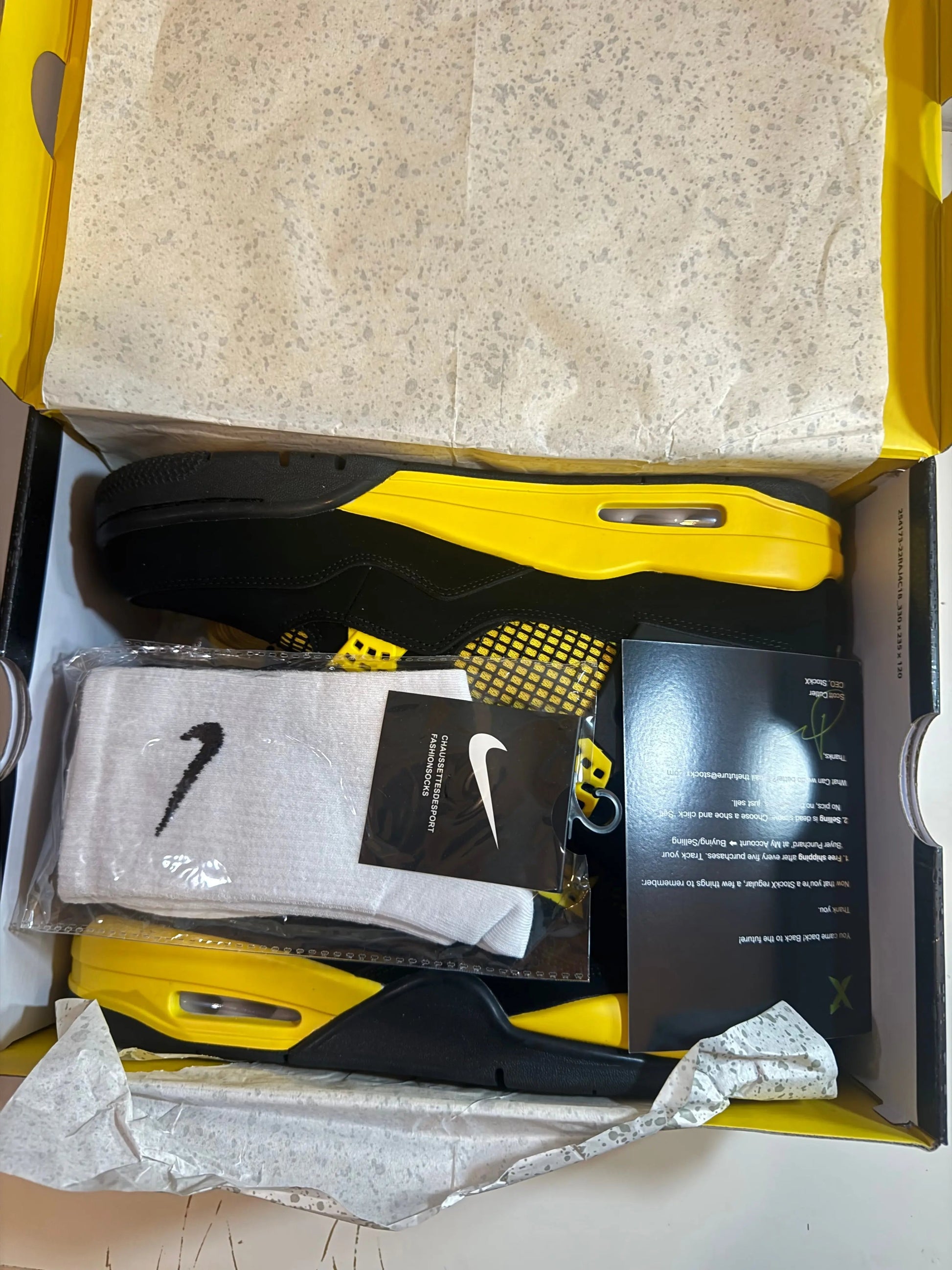 Jordan 4 Thunder  (Odmah Dostupne) br 45 Elephand.shoes