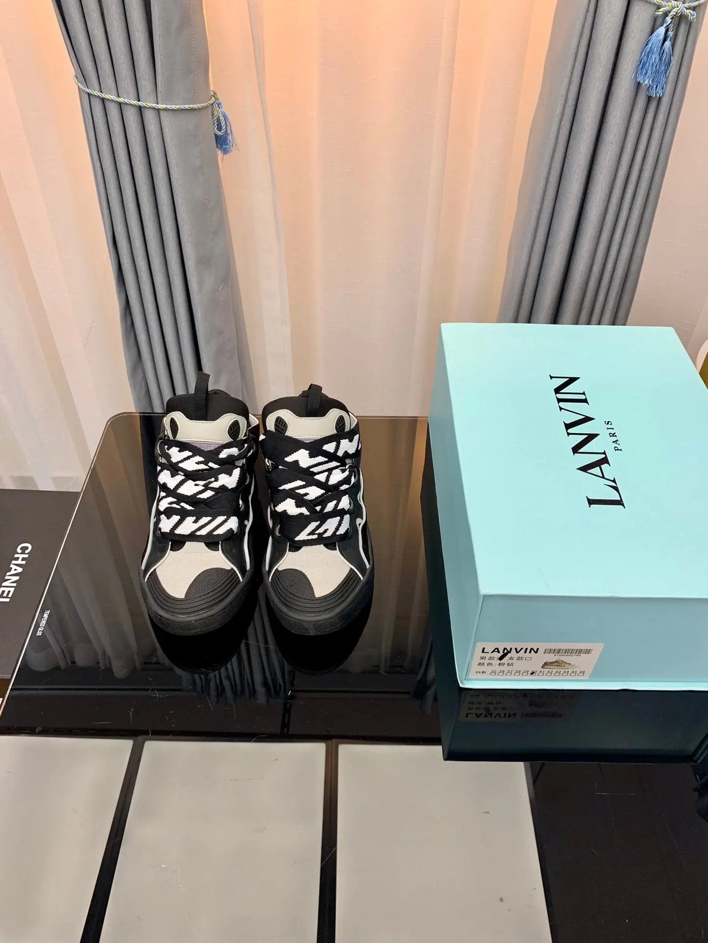 Lanvin Black/White Elephand.shoes