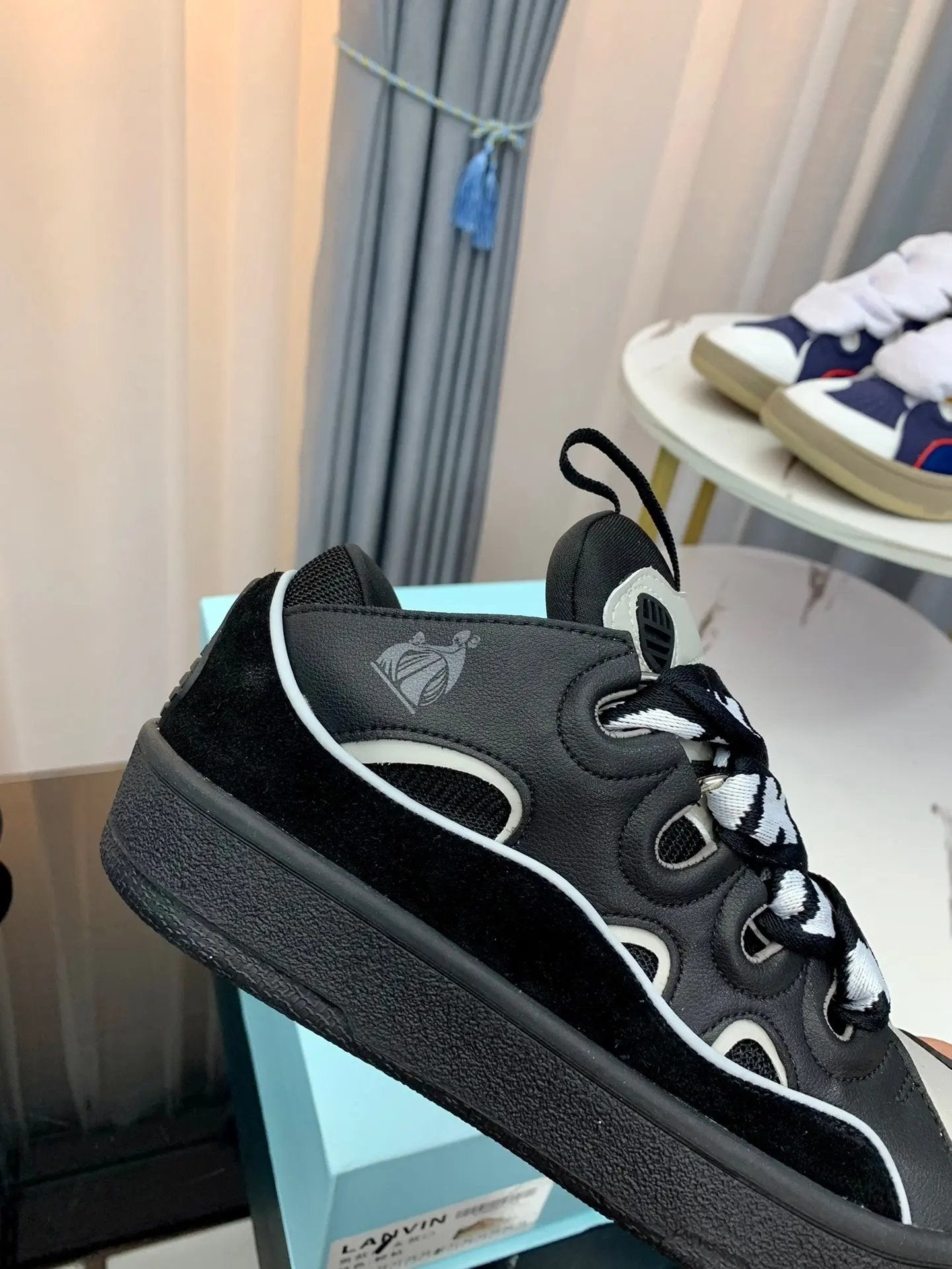 Lanvin Black/White Elephand.shoes