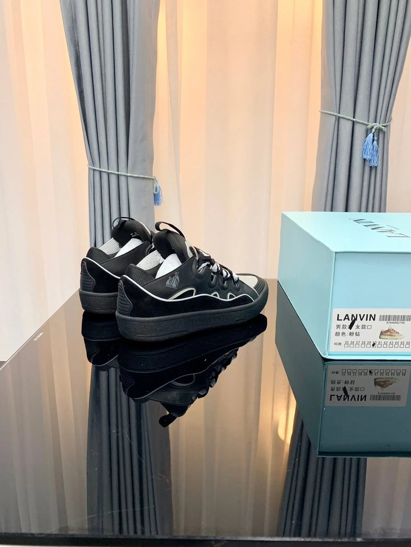 Lanvin Black/White Elephand.shoes