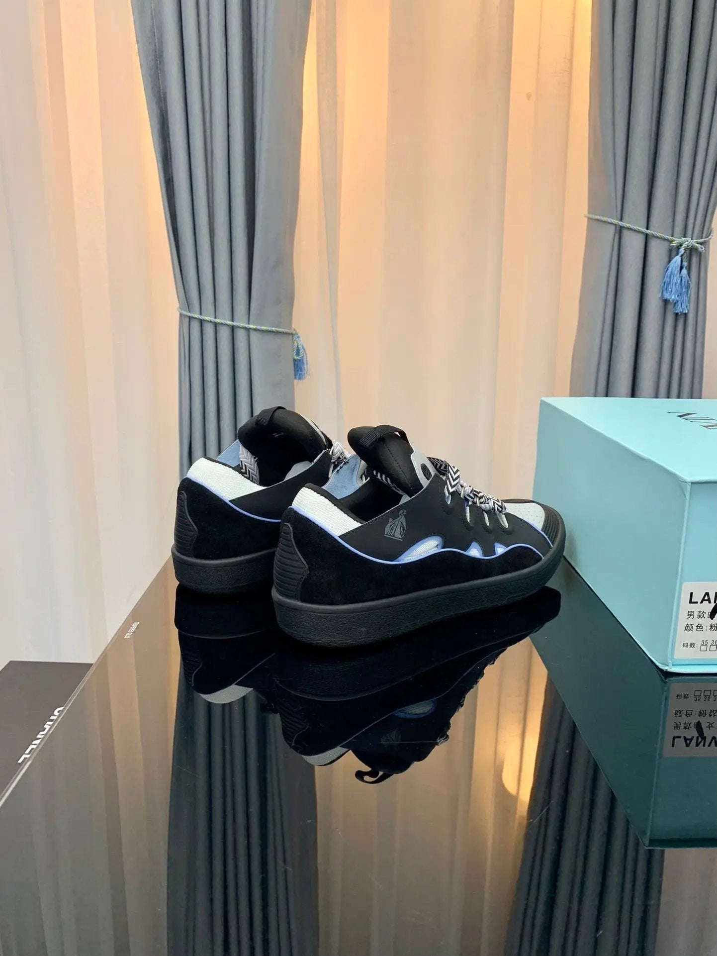 Lanvin Blue/Black Elephand.shoes