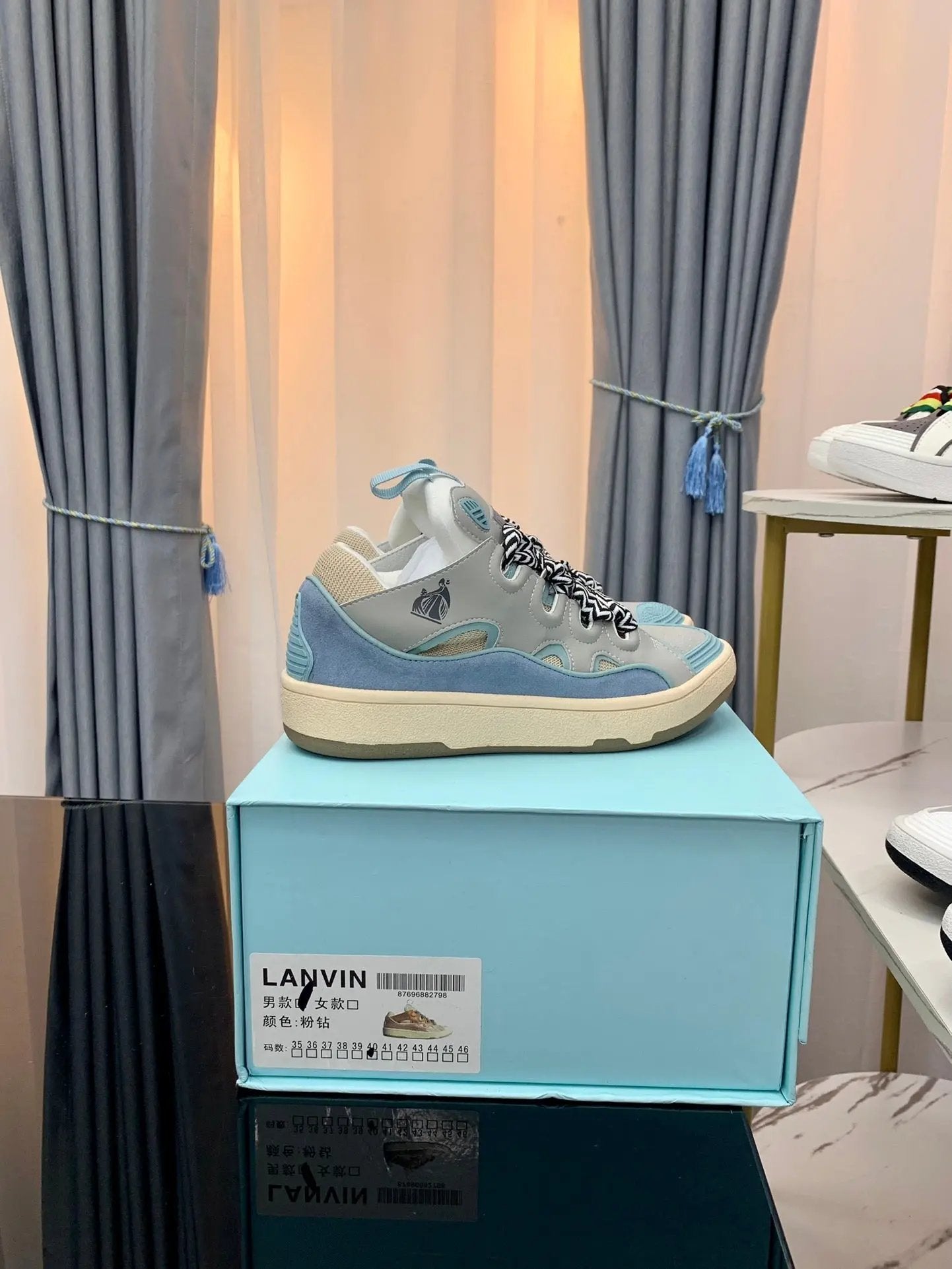 Lanvin Blue Elephand.shoes