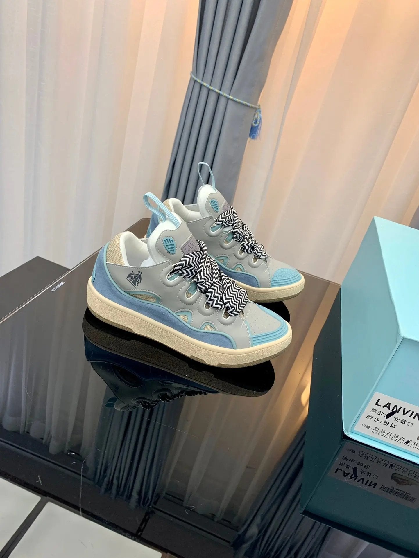 Lanvin Blue Elephand.shoes