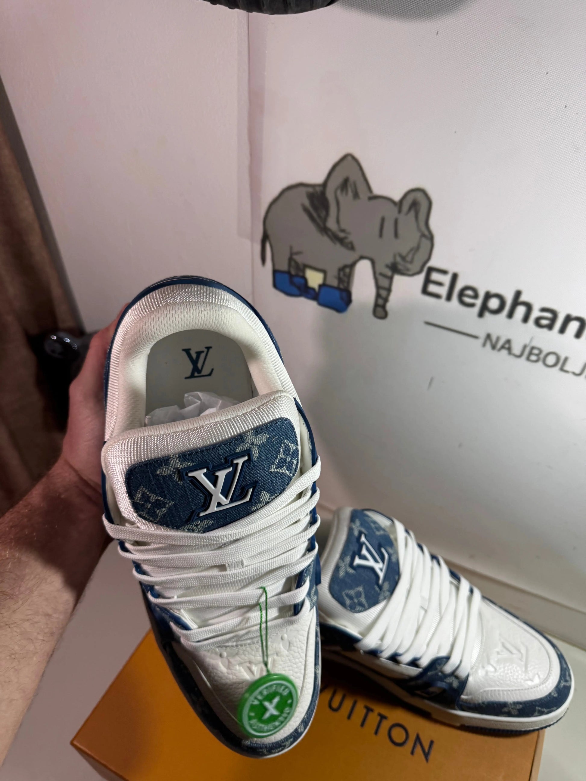 Louis Vuitton Blue (Odmah Dostupne) br 42 45 46 Elephand.shoes