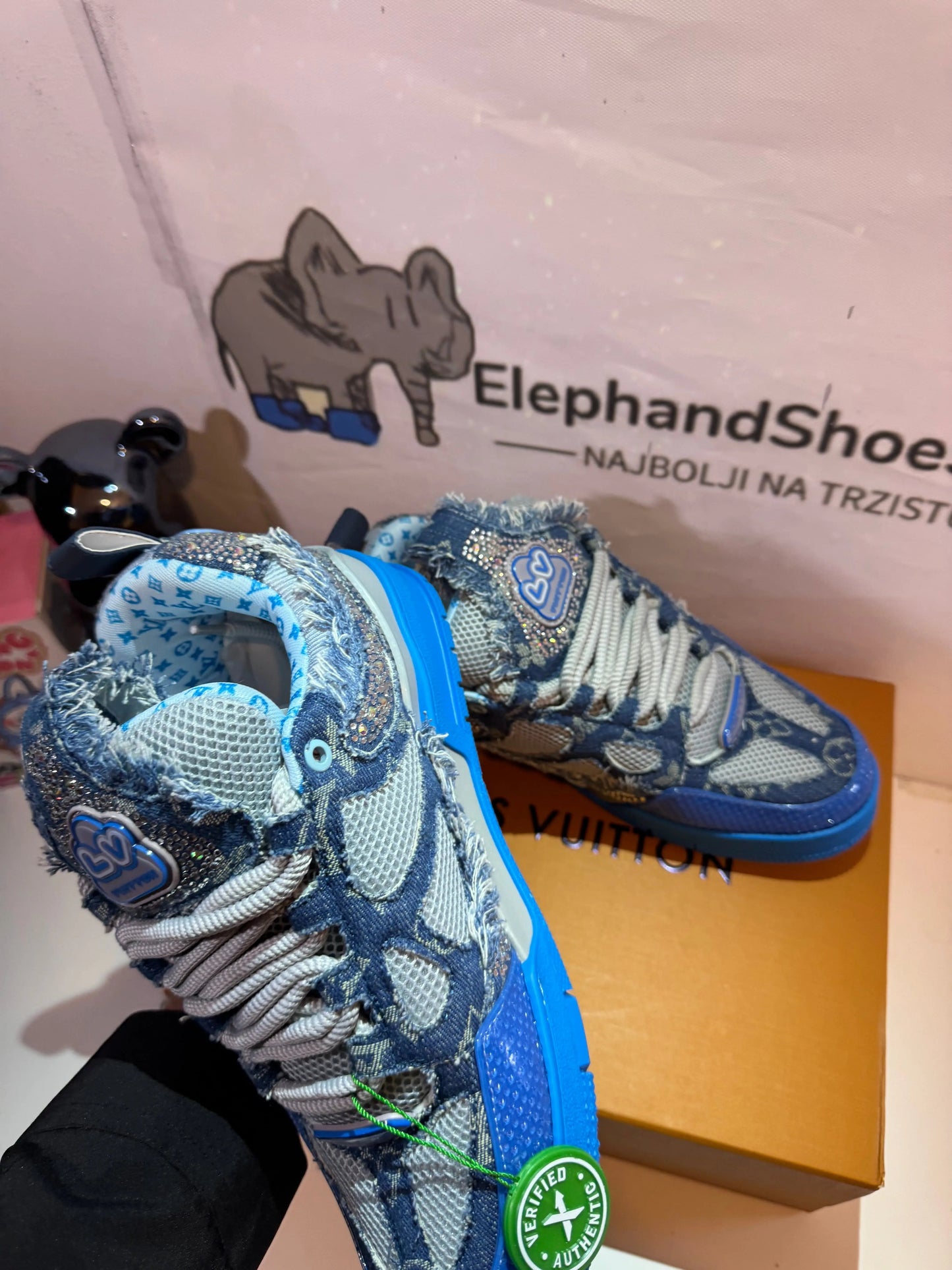 Louis Vuitton Blue (Odmah Dostupne) br 44 Elephand.shoes