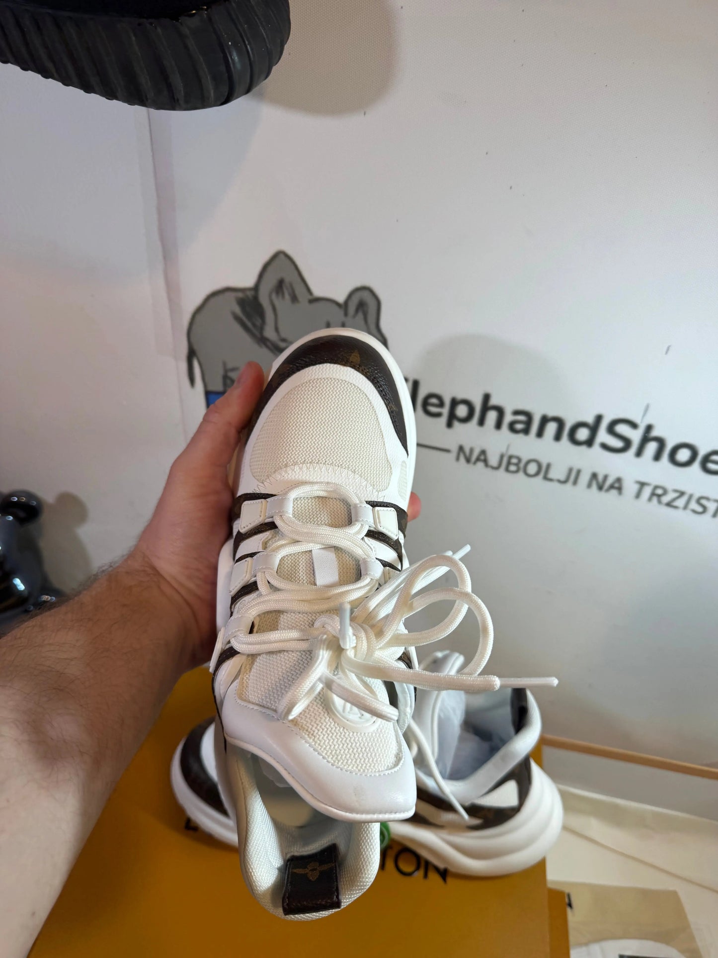 Louis Vuitton High Senakers (Odmah Dostupne) br 39 Elephand.shoes