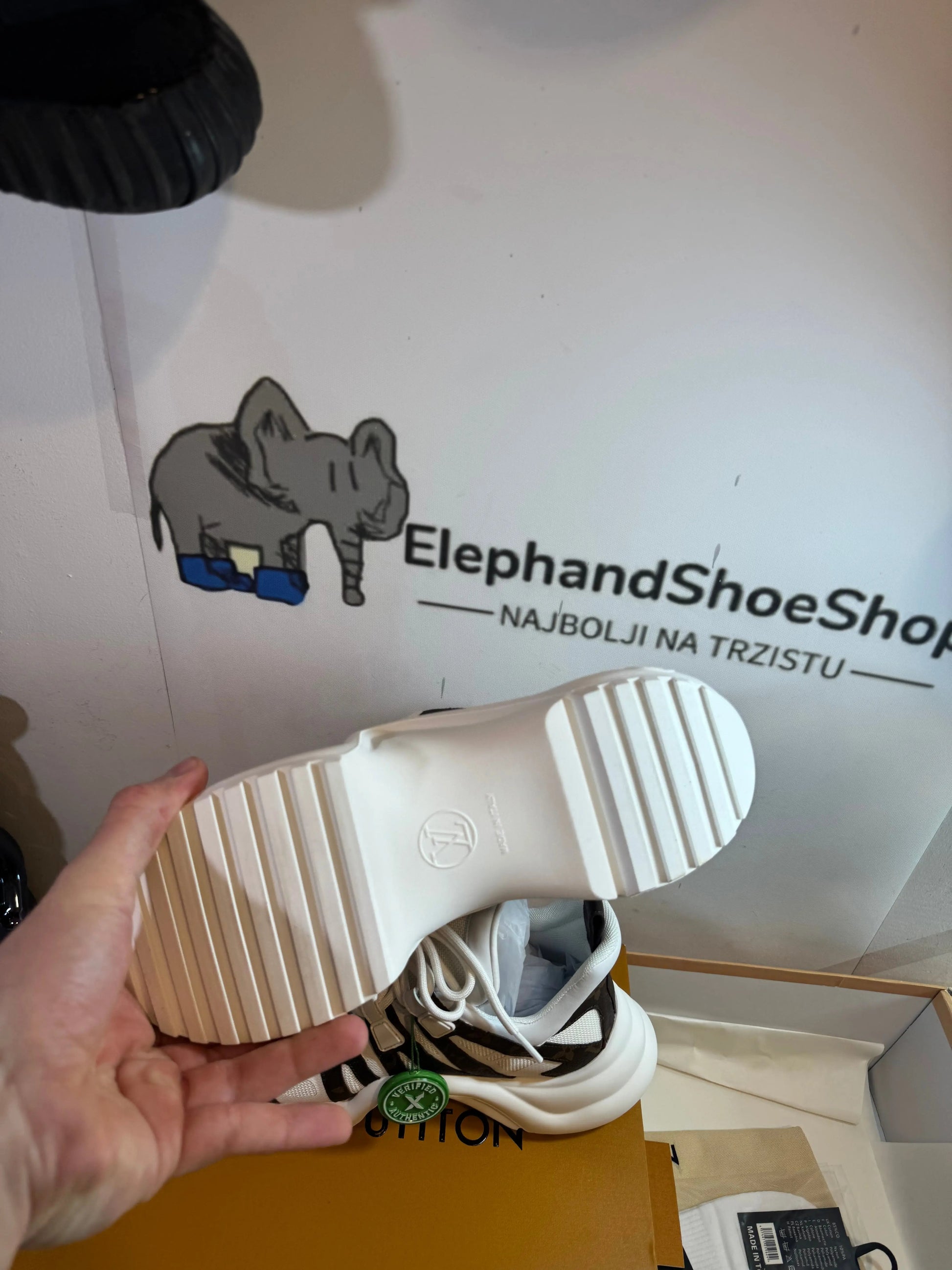 Louis Vuitton High Senakers (Odmah Dostupne) br 39 Elephand.shoes