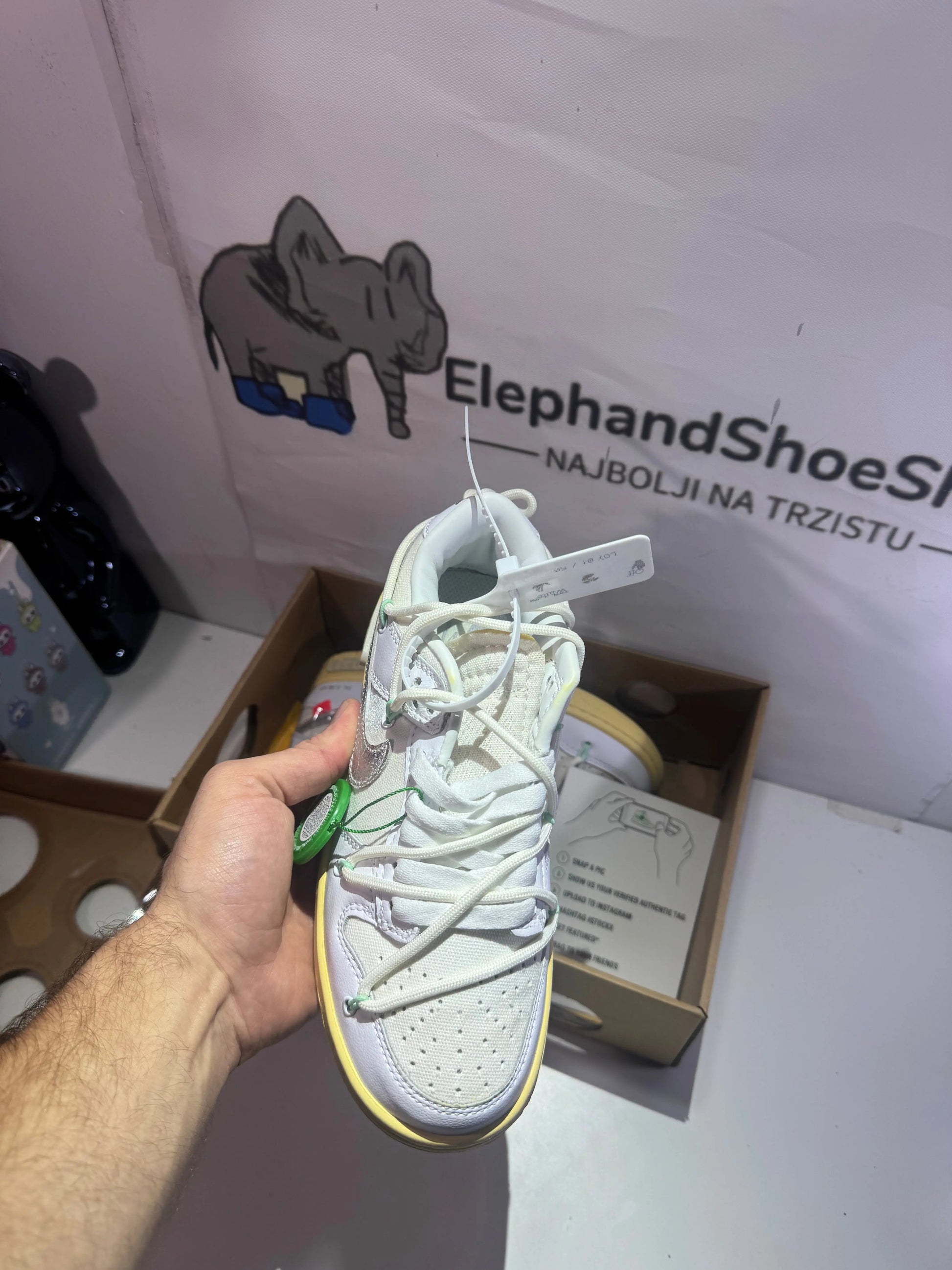 Nike Off White "Lot 1"  (Odmah Dostupne) br 38 43 Elephand.shoes