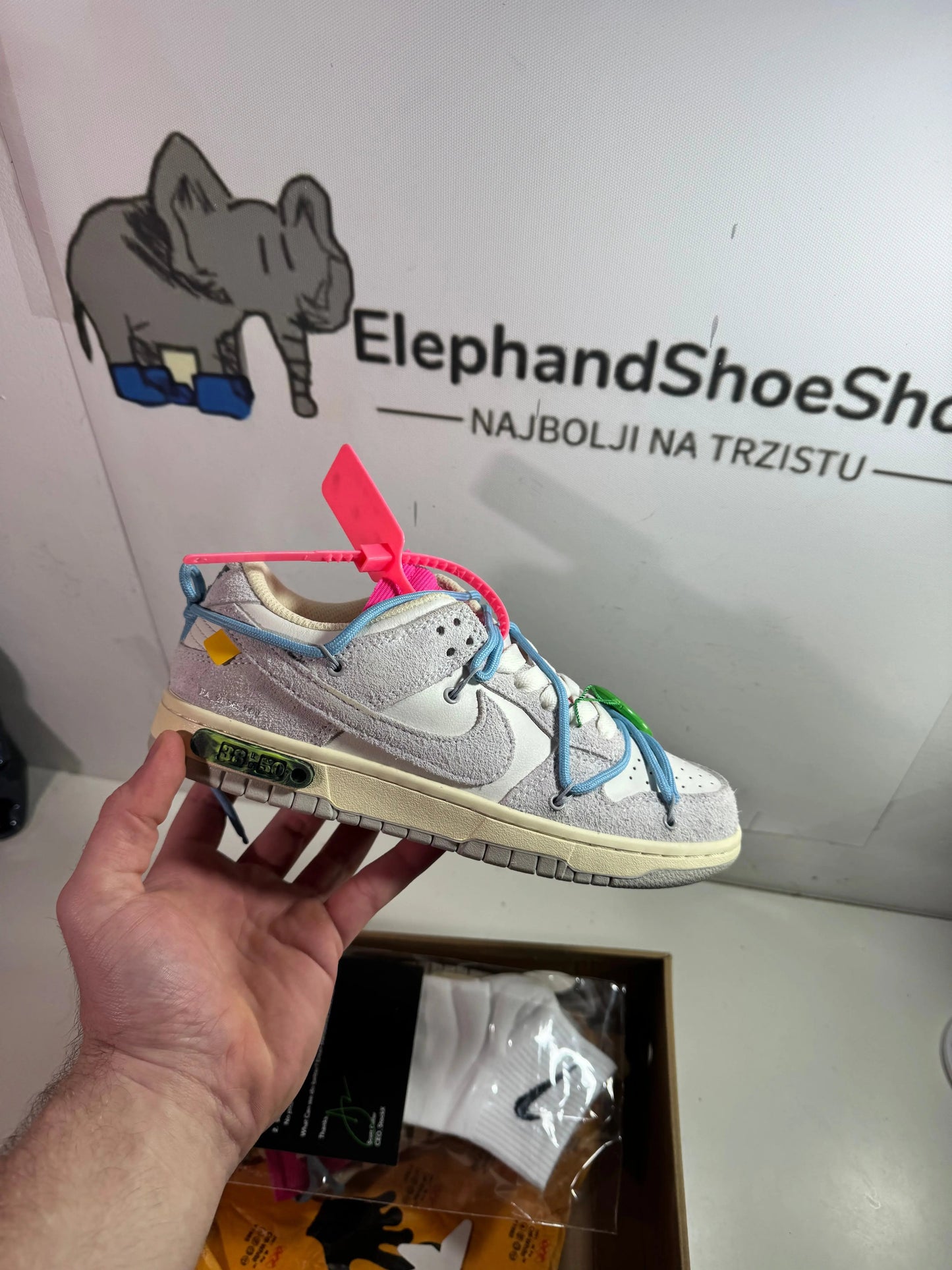 Nike Off White "Lot 38"  (Odmah Dostupne) br 38 39 40 41 43 44 Elephand.shoes