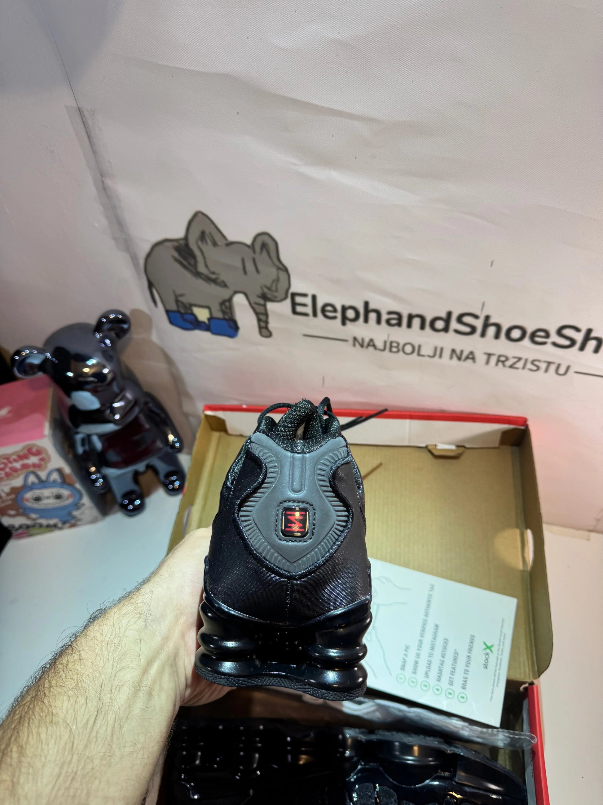 Nike Shox Black (Odmah dostupne) br 45 Elephand.shoes