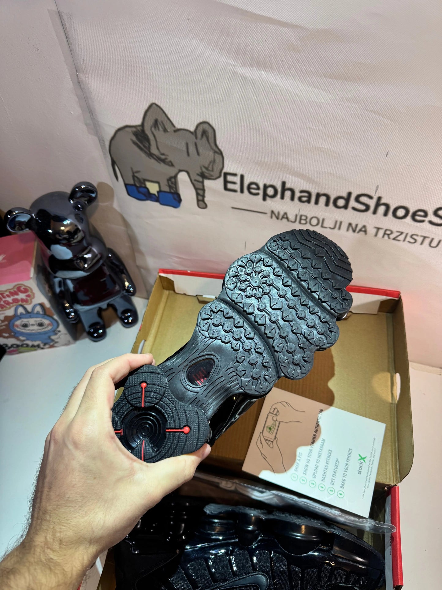 Nike Shox Black (Odmah dostupne) br 45 Elephand.shoes