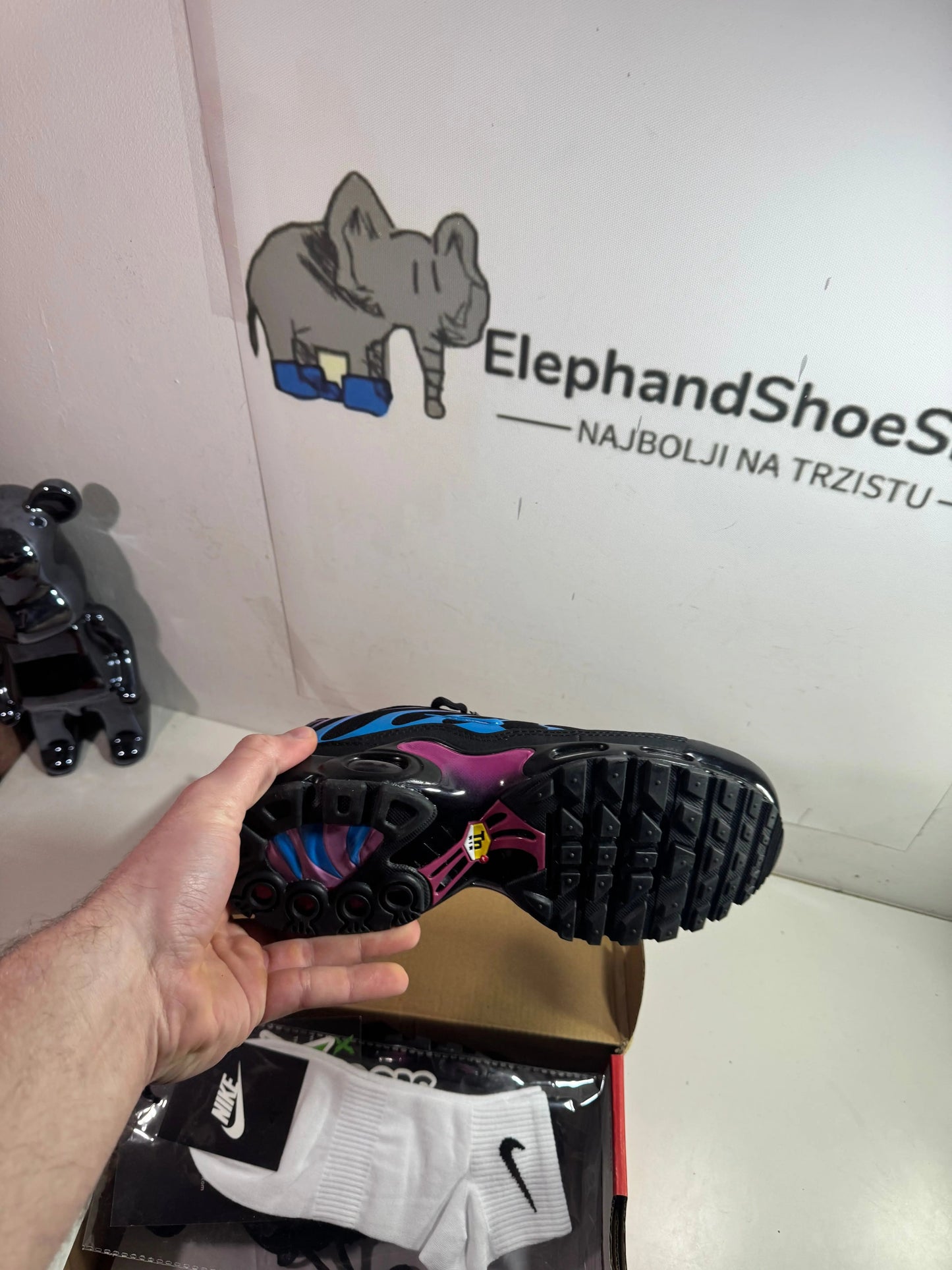 Nike Tn Black Blue Purple (Odmah dostupne) br 40 41 Elephand.shoes