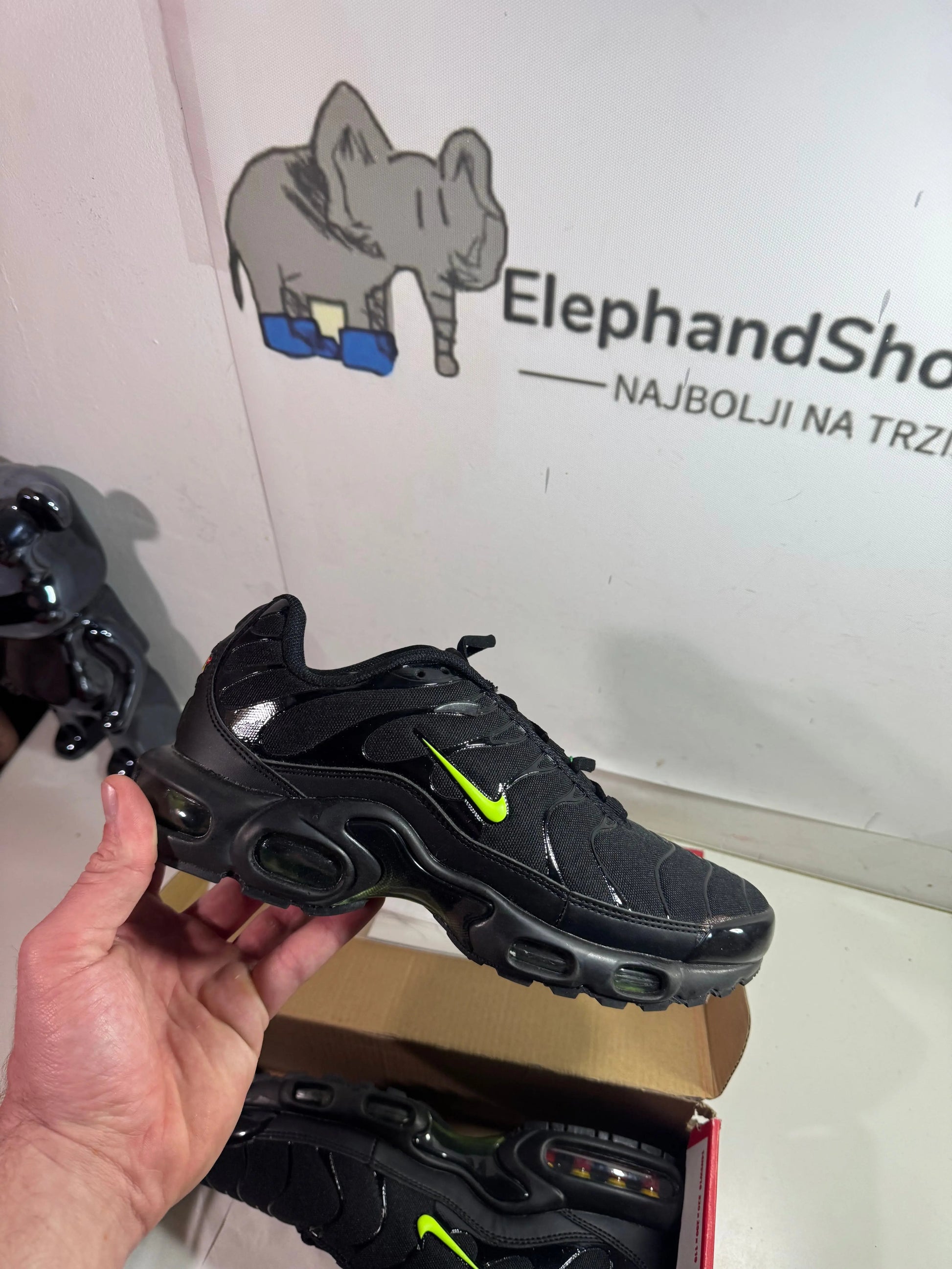 Nike Tn Black/Green (Odmah dostupne) br 46 Elephand.shoes