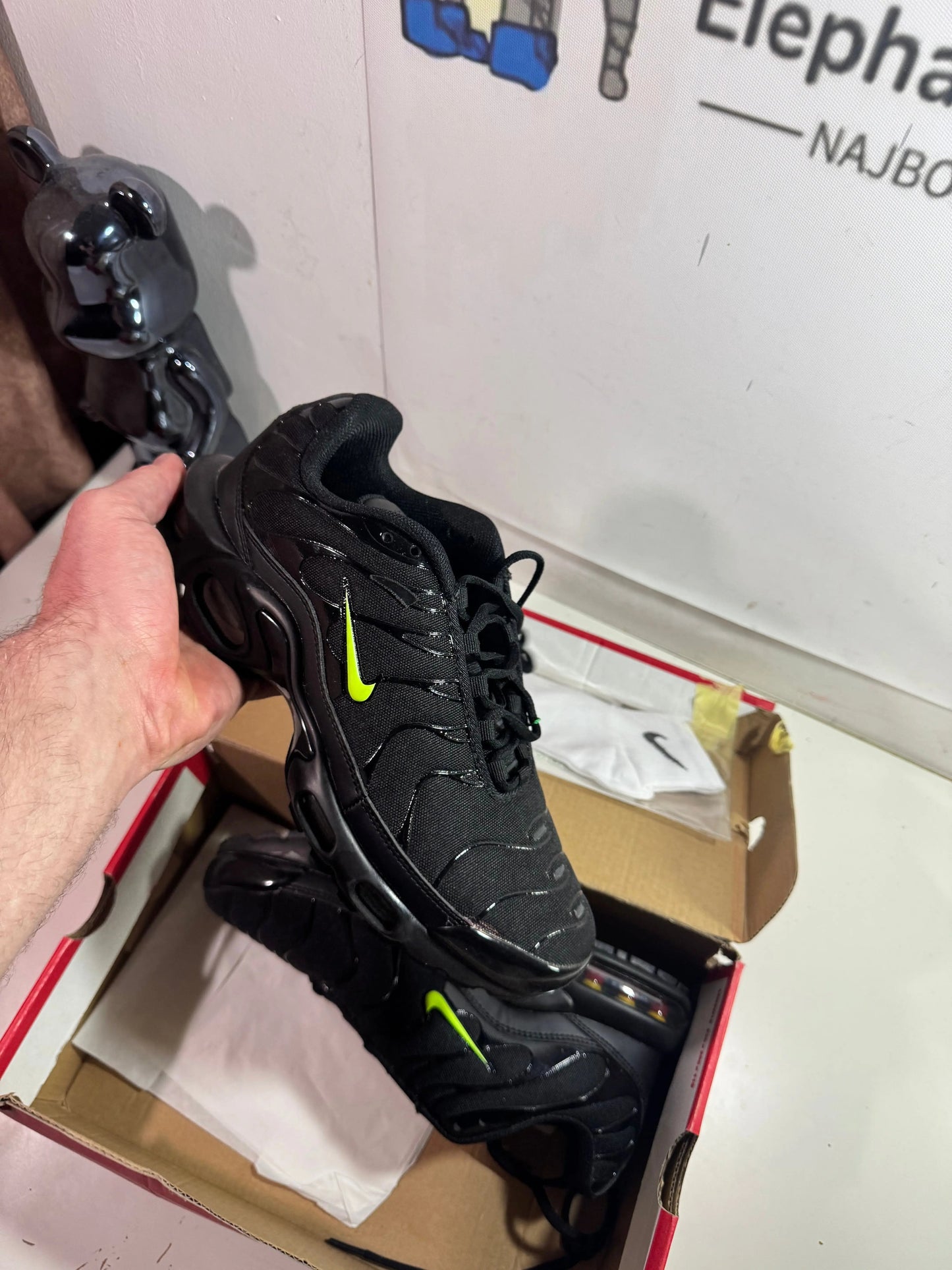 Nike Tn Black/Green (Odmah dostupne) br 46 Elephand.shoes