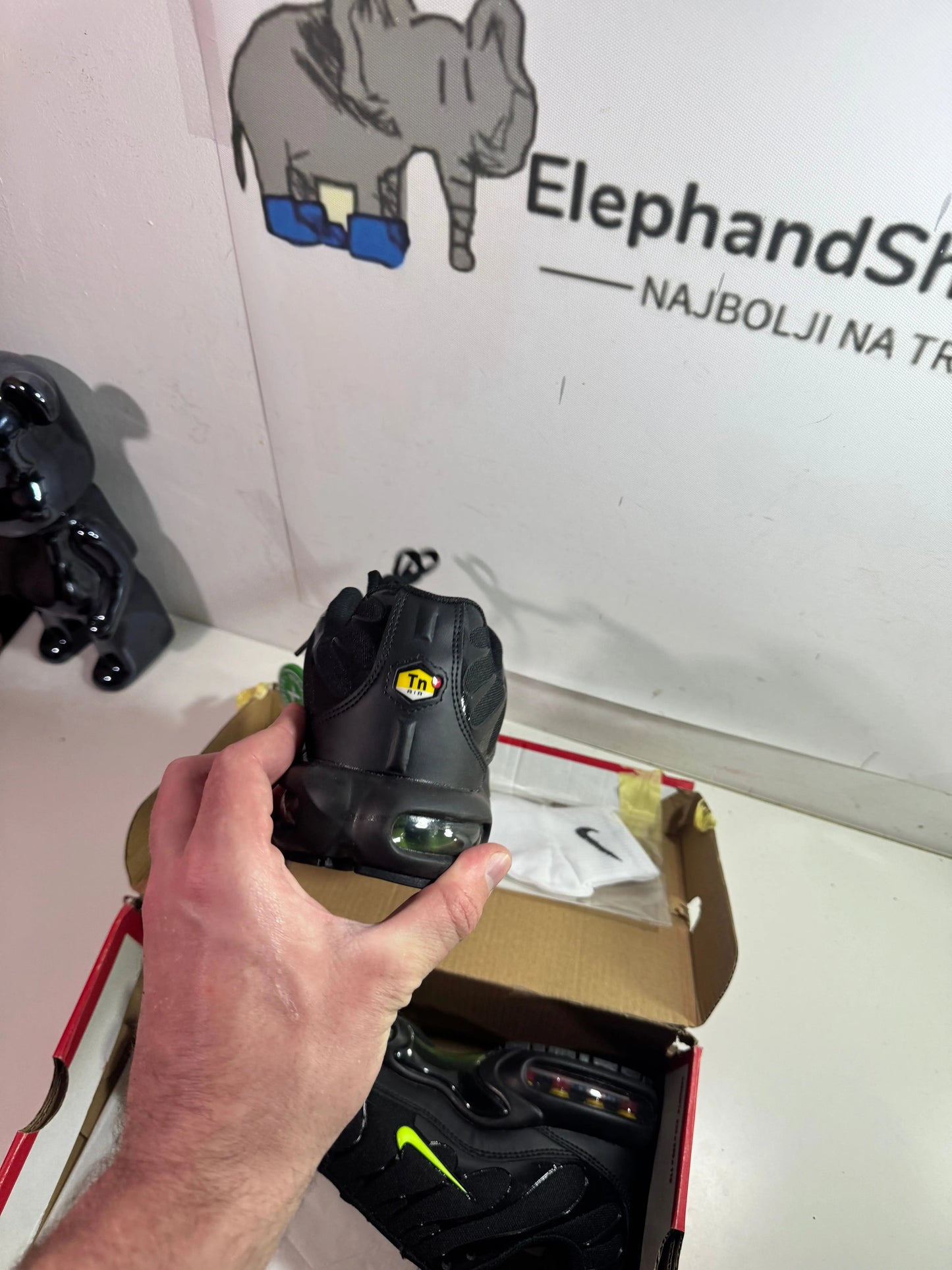 Nike Tn Black/Green (Odmah dostupne) br 46 Elephand.shoes