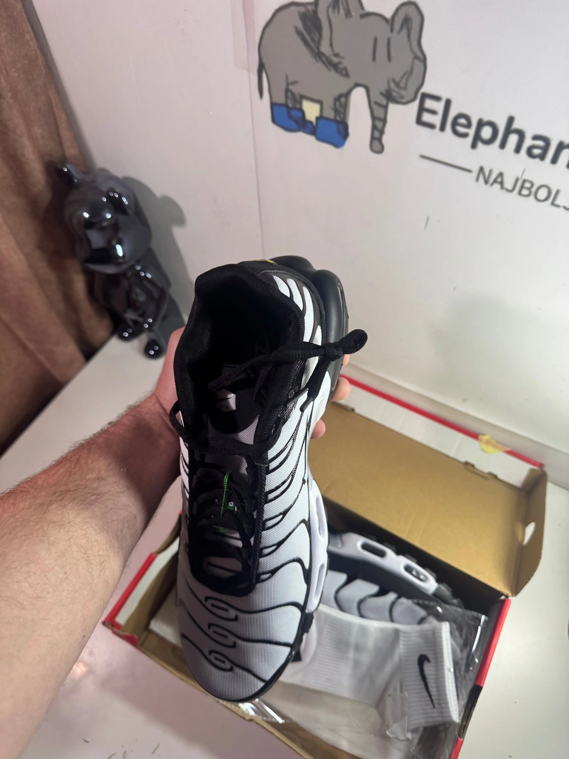 Nike Tn White/Black (Odmah dostupne) br 42 Elephand.shoes