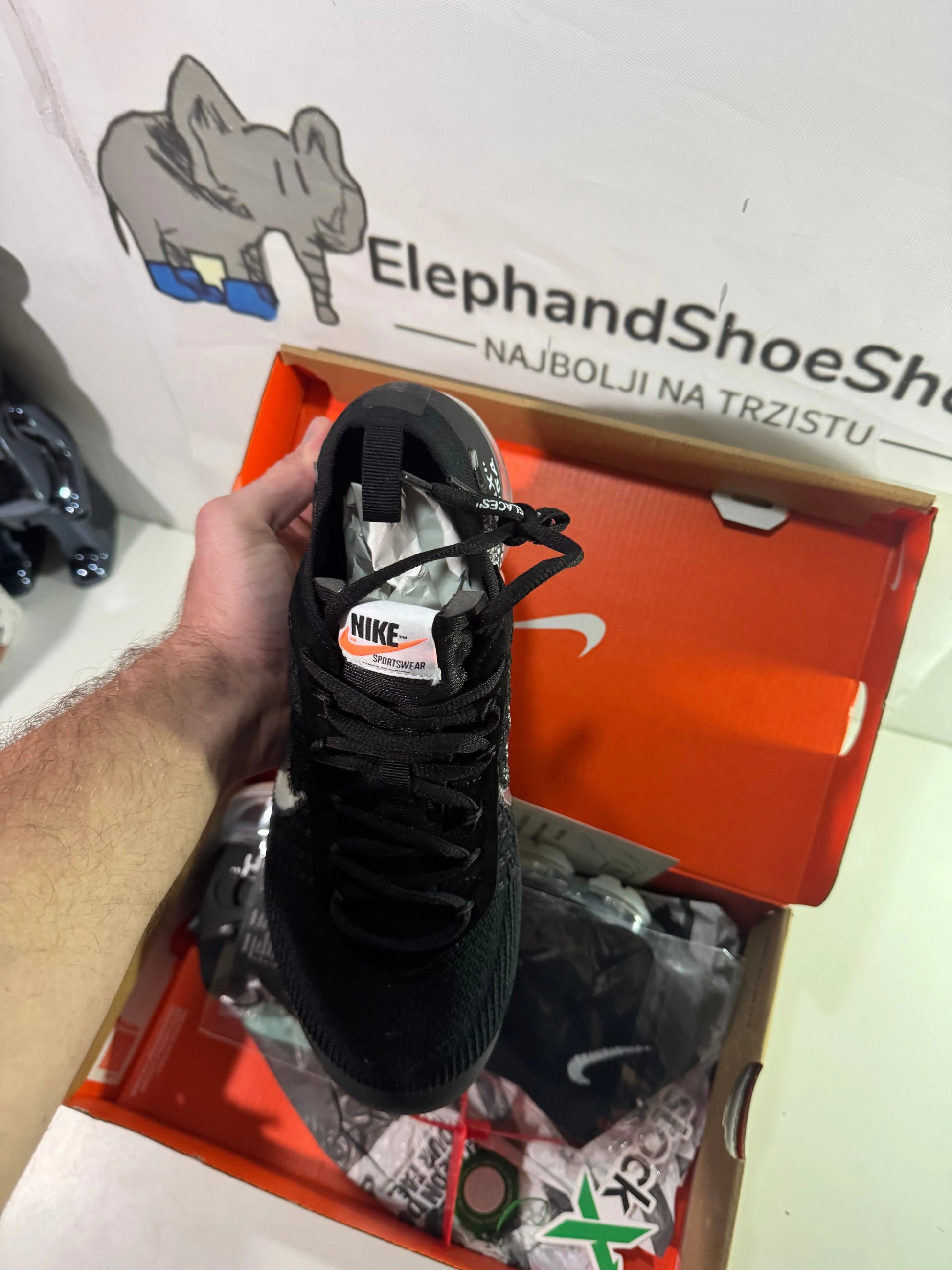 Nike Vapurmax Black Off (Odmah dostupne) br 43 45 Elephand.shoes