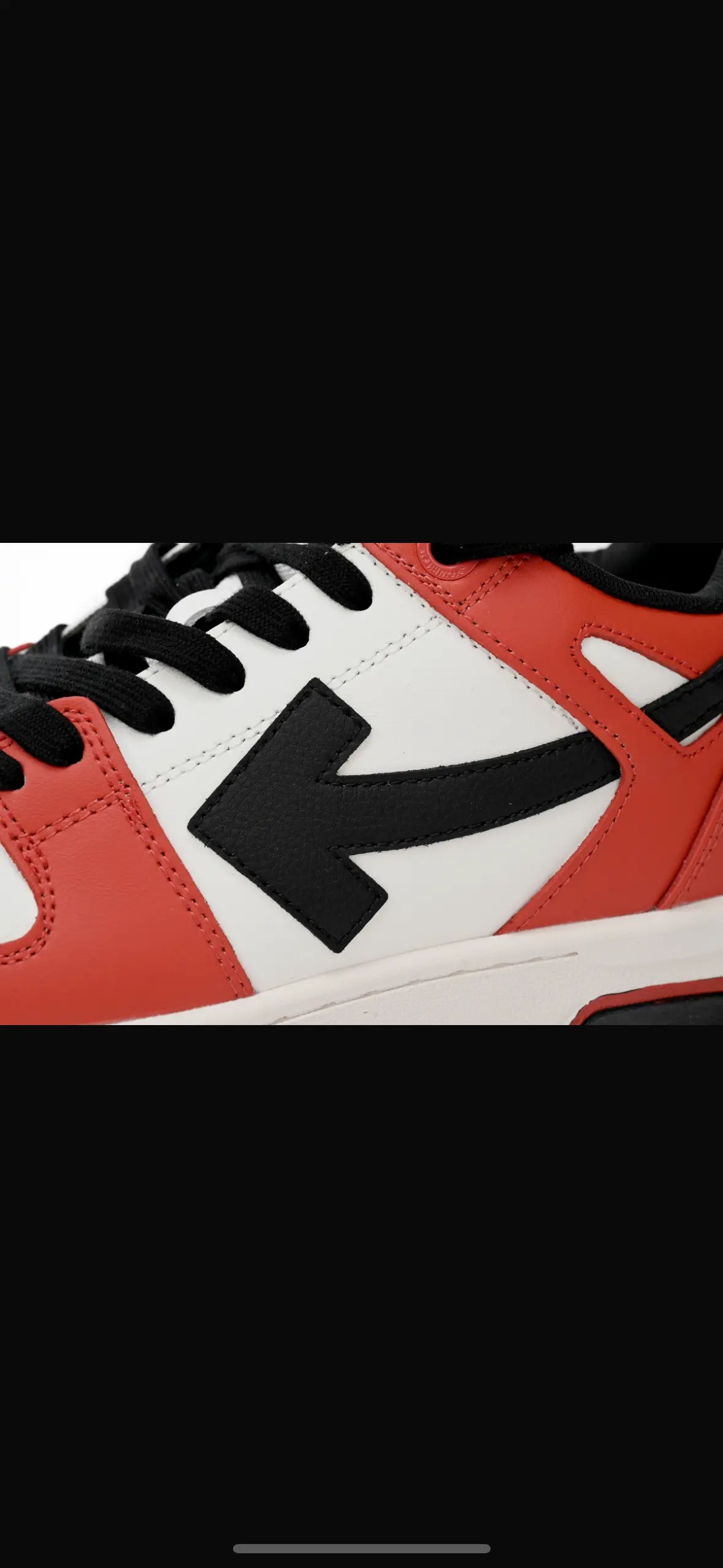 OFF-WHITE out the office Red Elephand.shoes