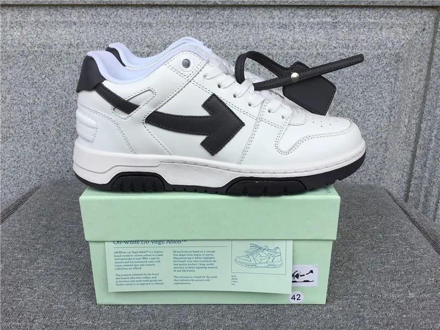 OFF-WHITE out the office White /Black Elephand.shoes