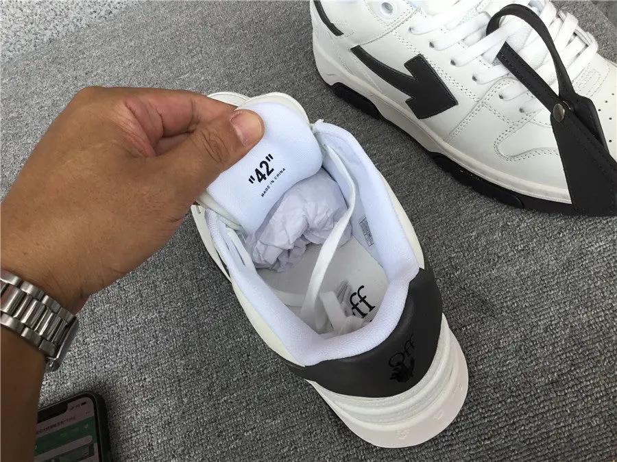 OFF-WHITE out the office White /Black Elephand.shoes