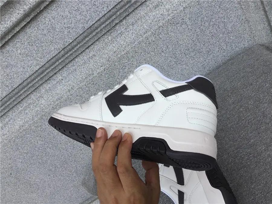 OFF-WHITE out the office White /Black Elephand.shoes