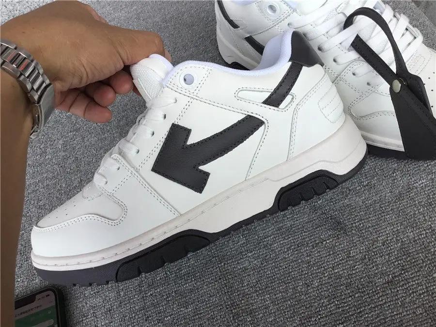 OFF-WHITE out the office White /Black Elephand.shoes