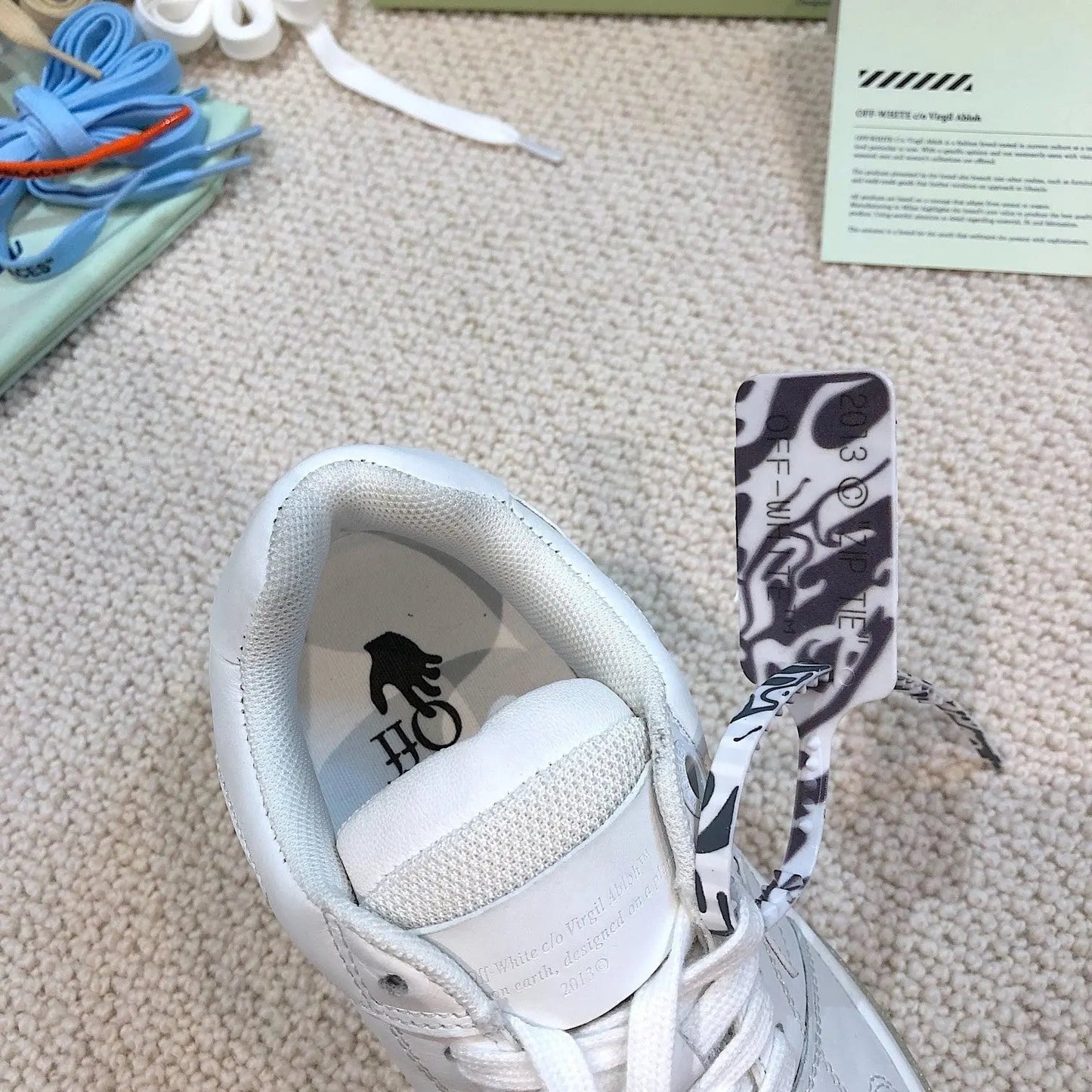 OFF-WHITE out the office Whole White Elephand.shoes