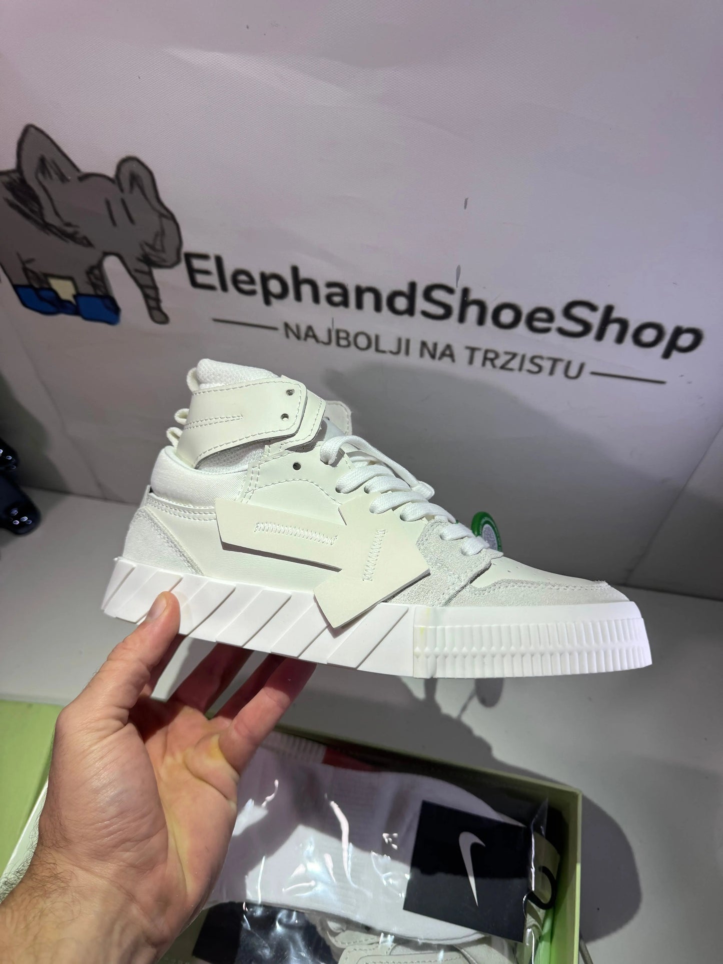 Off White High White (Odmah Dostupne) br 39 Elephand.shoes