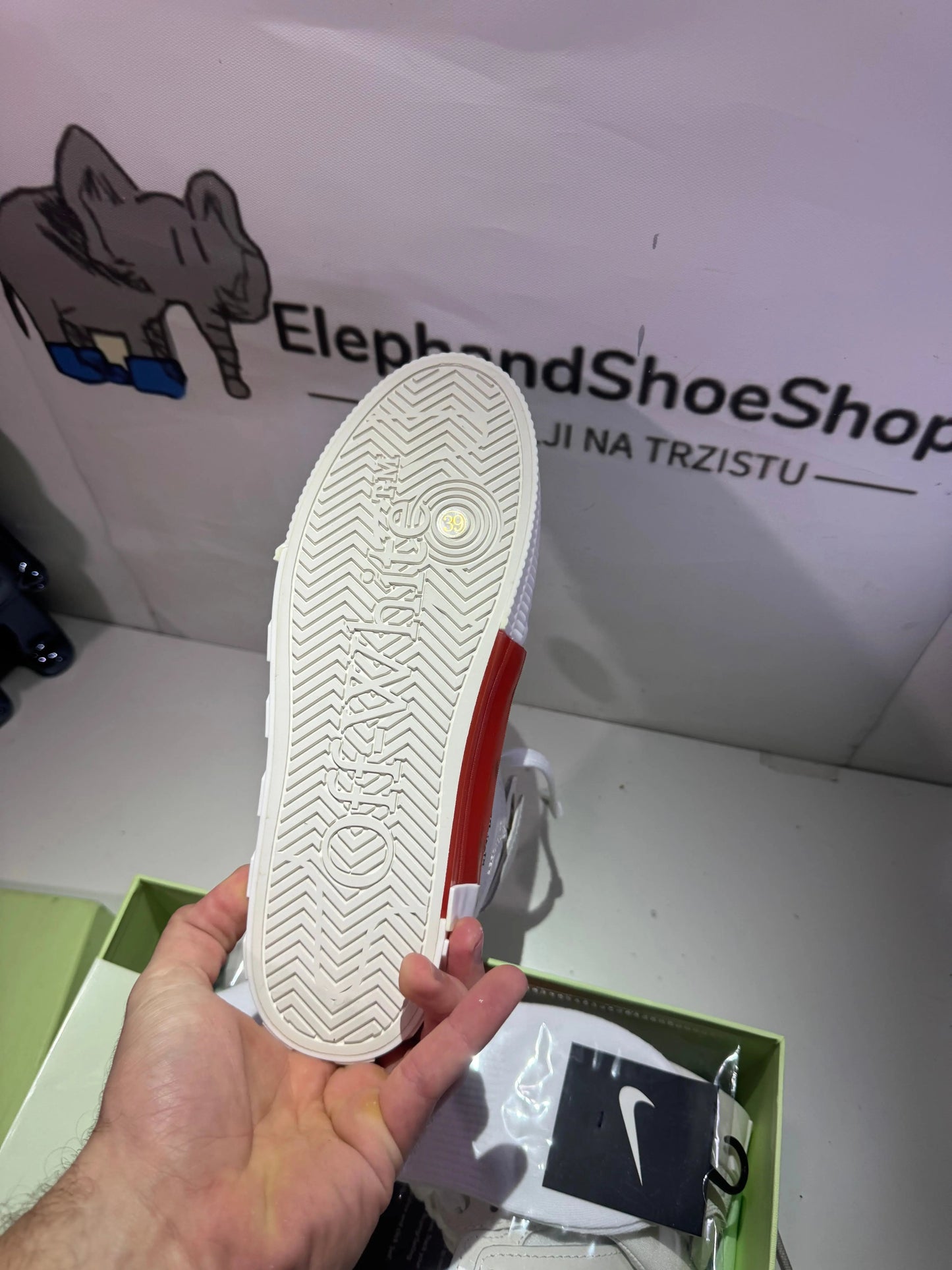 Off White High White (Odmah Dostupne) br 39 Elephand.shoes