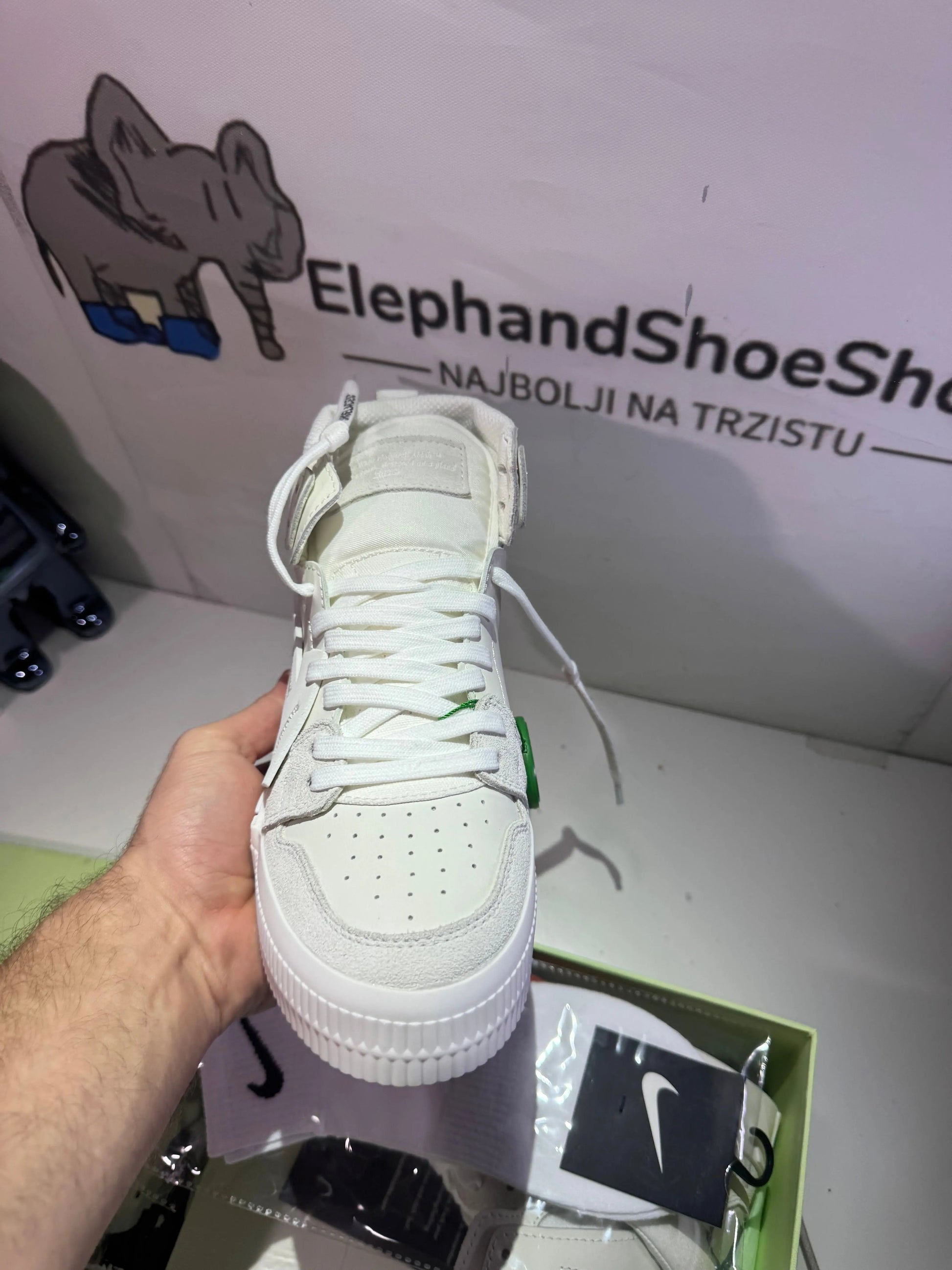 Off White High White (Odmah Dostupne) br 39 Elephand.shoes