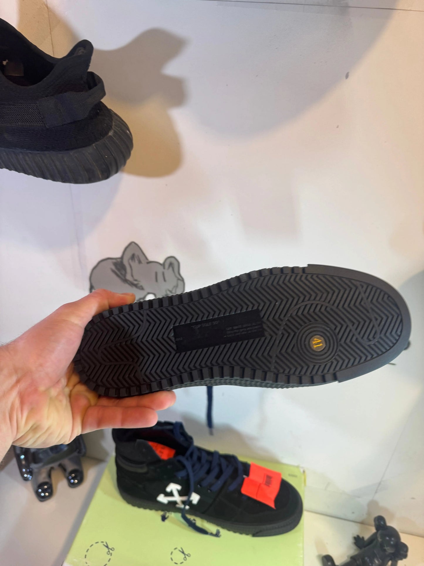 Off White Off Court 3.0 Black  (Odmah Dostupne) br 41 43 44 Elephand.shoes