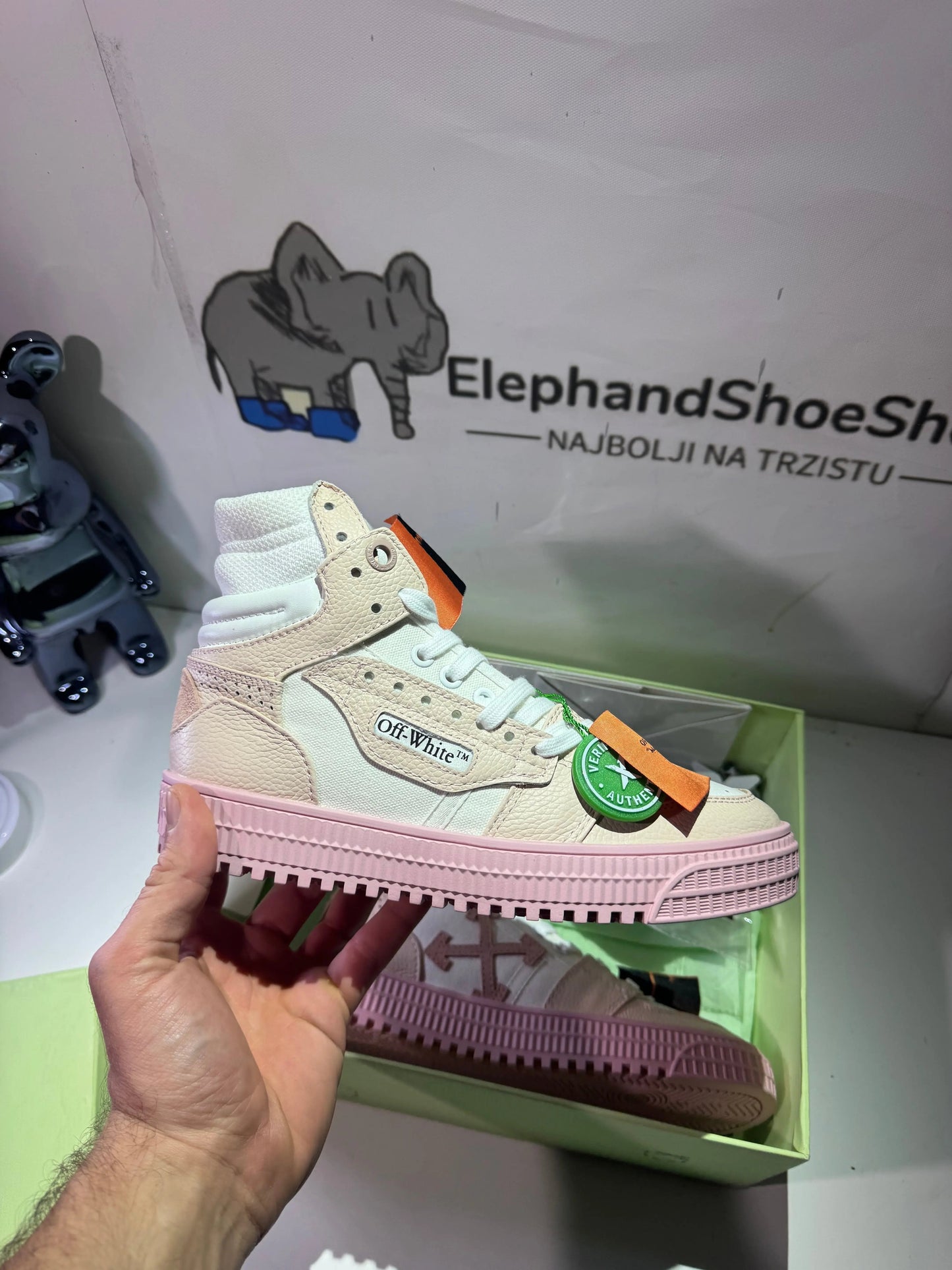 Off White Off Court Rose 3.0 (Odmah Dostupne) br 39 Elephand.shoes