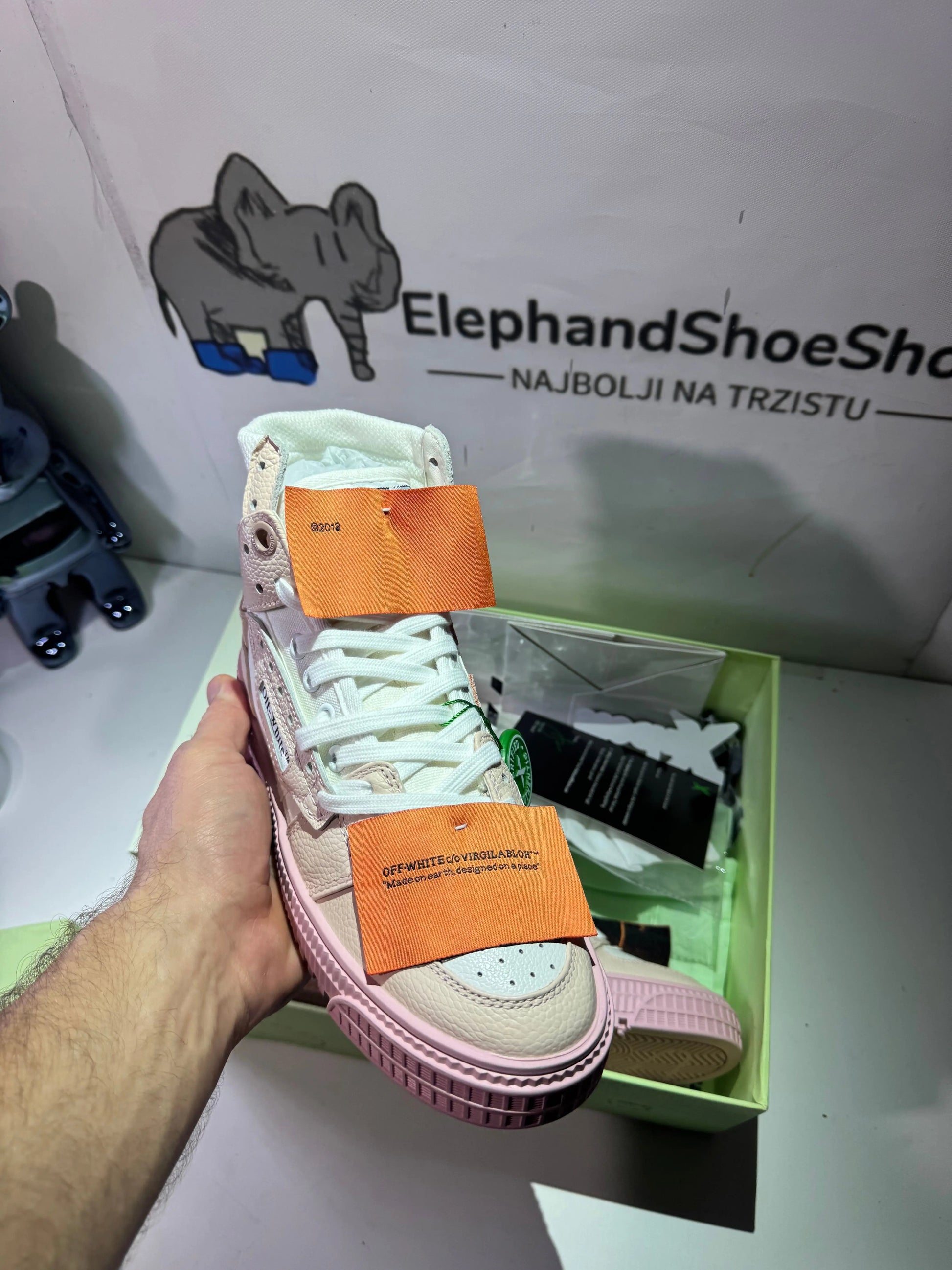 Off White Off Court Rose 3.0 (Odmah Dostupne) br 39 Elephand.shoes