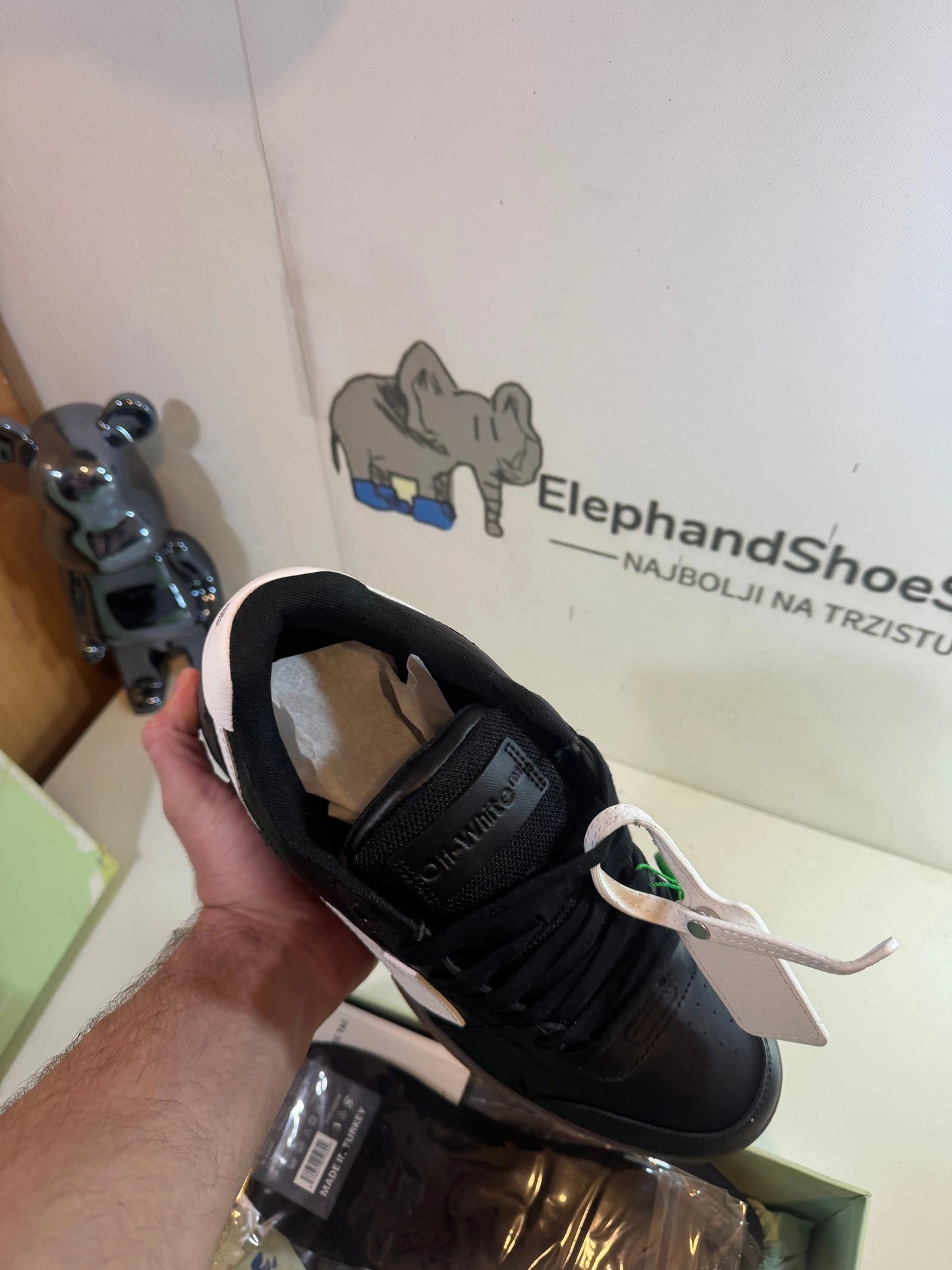 Off White Out the Office Black (Odmah Dostupne) br 44 Elephand.shoes