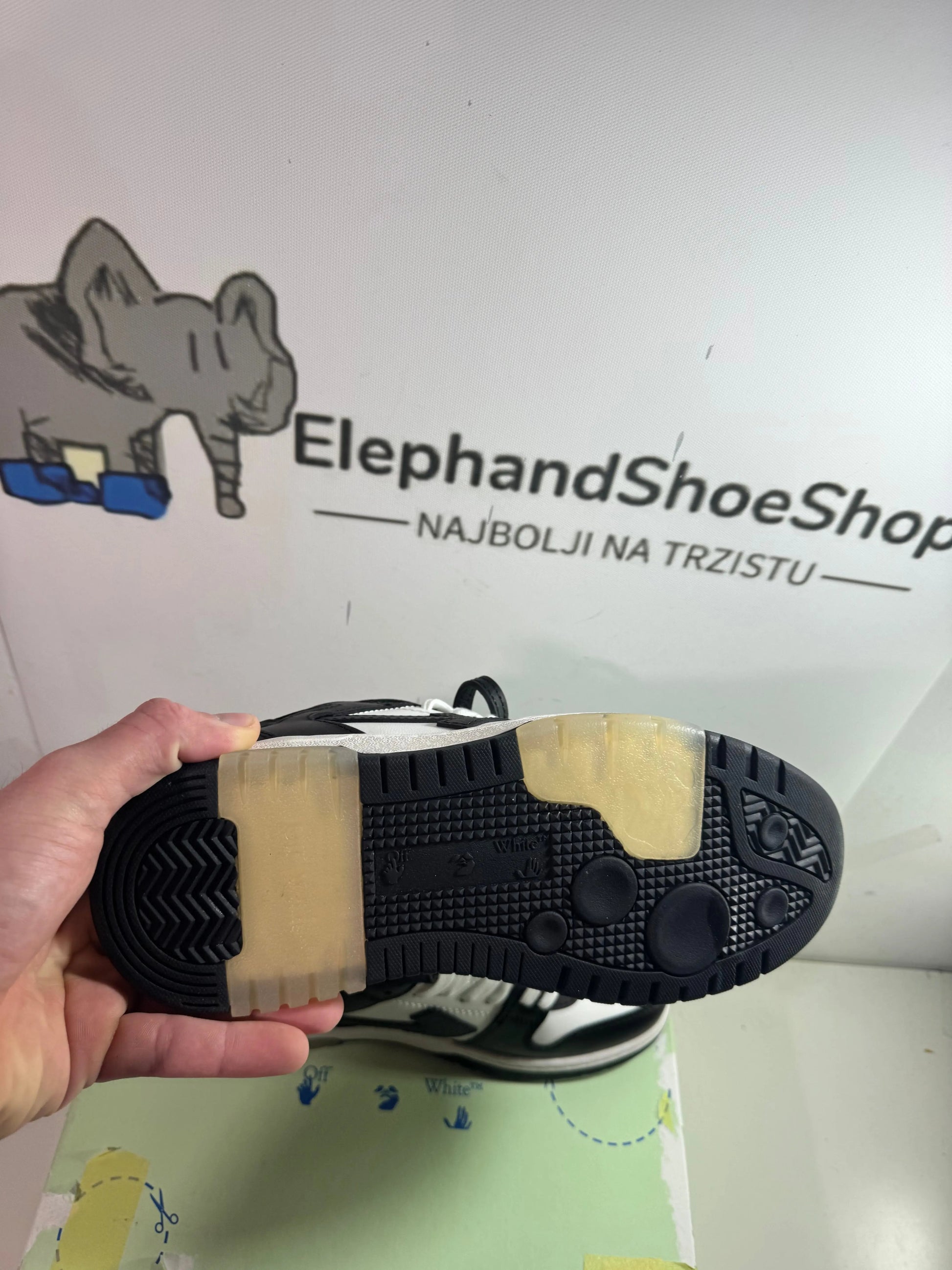 Off White Out the Office Black (Odmah Dostupne) br 45 Elephand.shoes