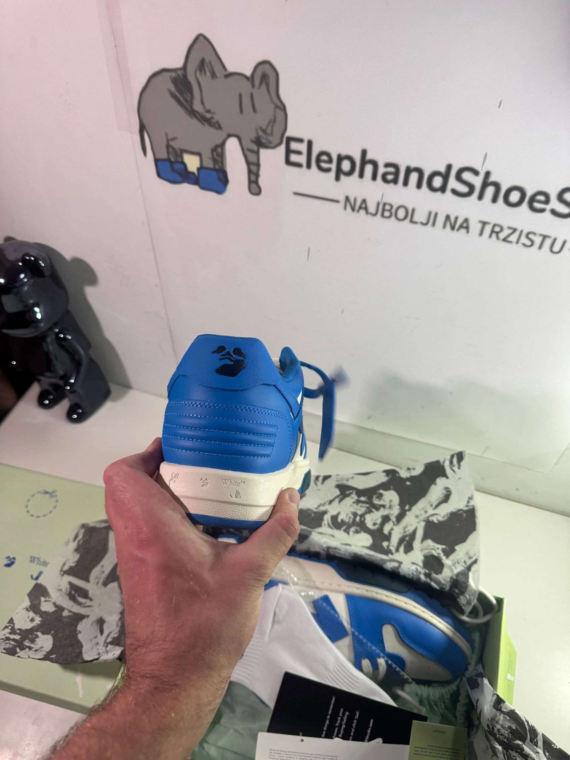 Off White Out the Office Blue (Odmah Dostupne) br 38 Elephand.shoes