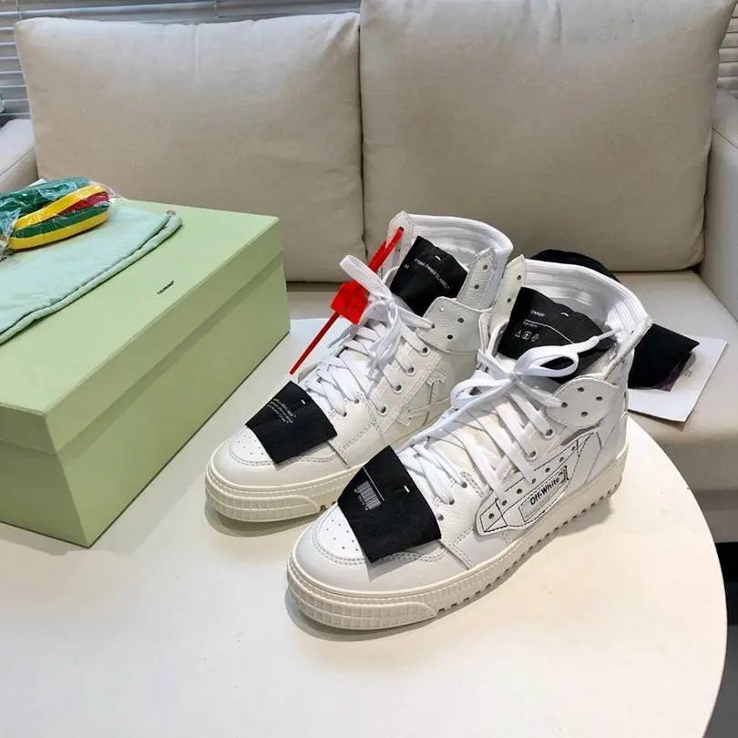 Off-White "Off-Court" 3.0 High-Top Black Elephand.shoes