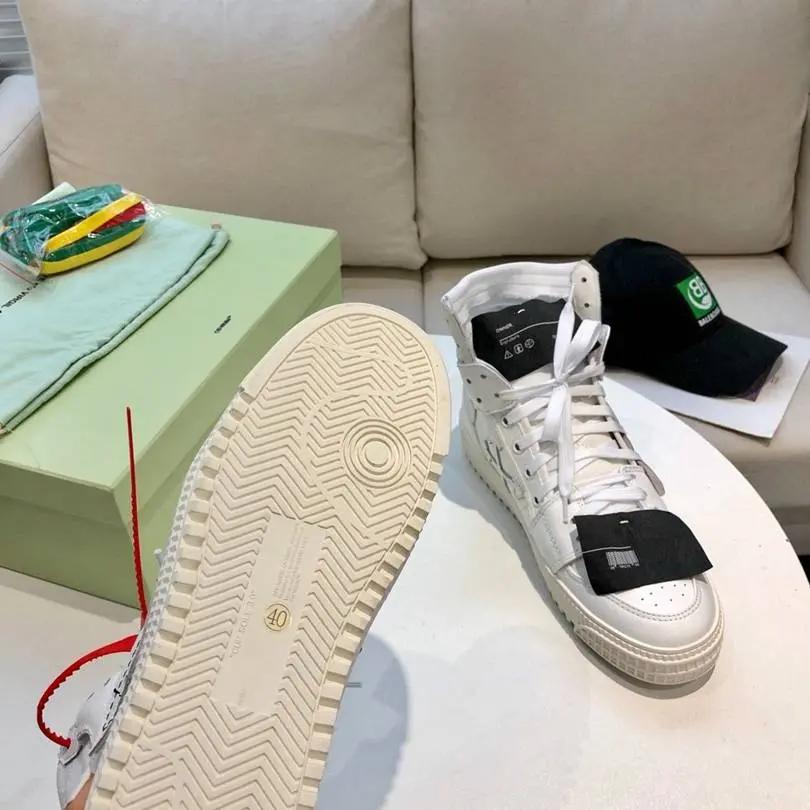 Off-White "Off-Court" 3.0 High-Top Black Elephand.shoes