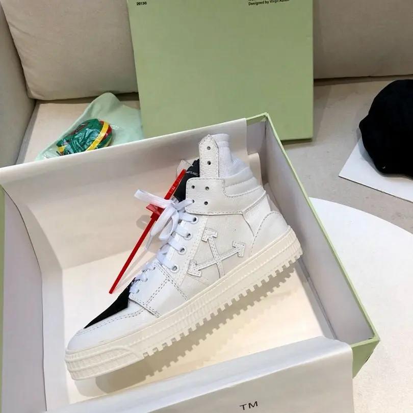 Off-White "Off-Court" 3.0 High-Top Black Elephand.shoes